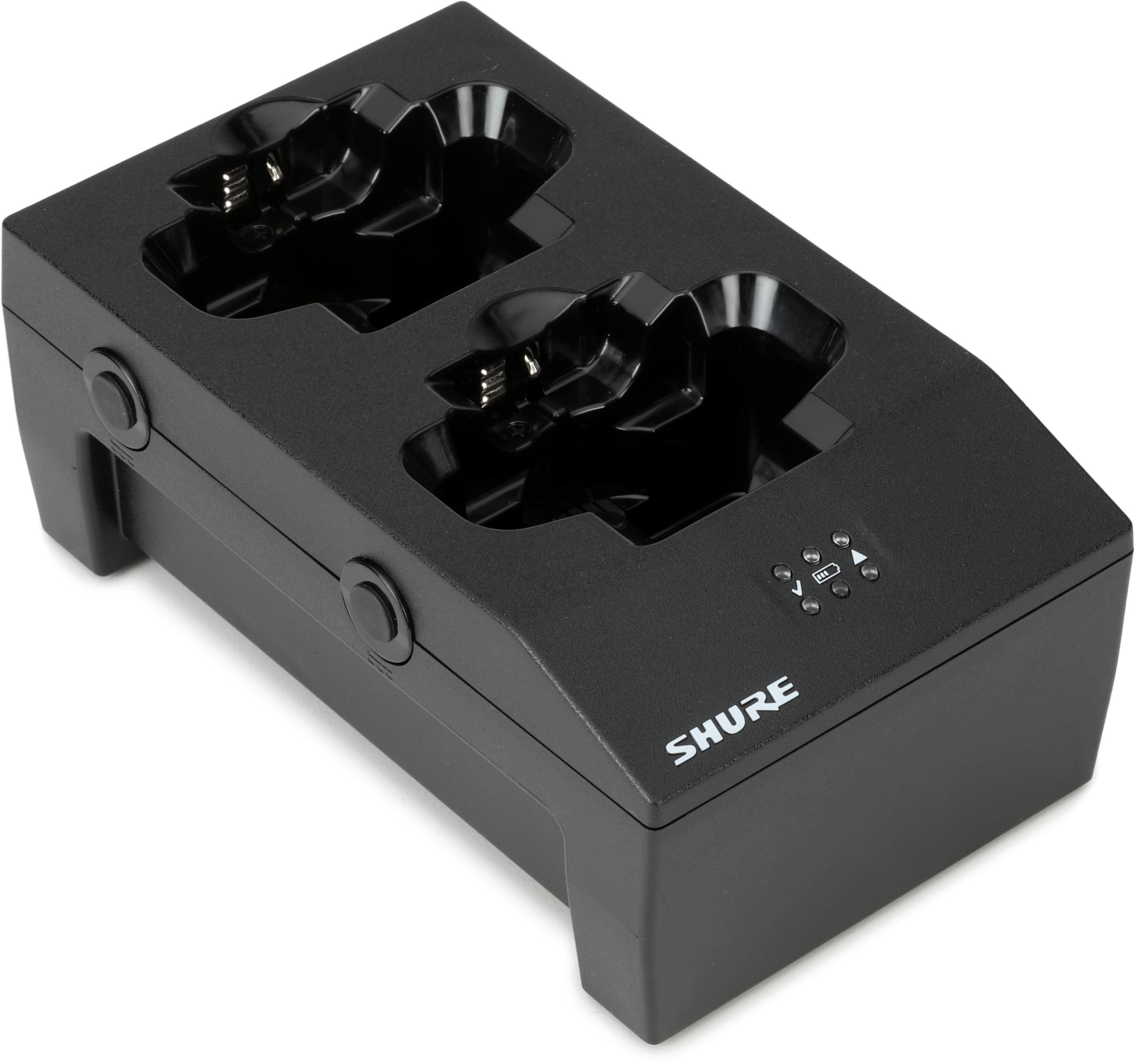 SHURE SBC200 ワイヤレス用充電器　mc98 SBC200 - Dual Docking Recharging Station - Shure USA