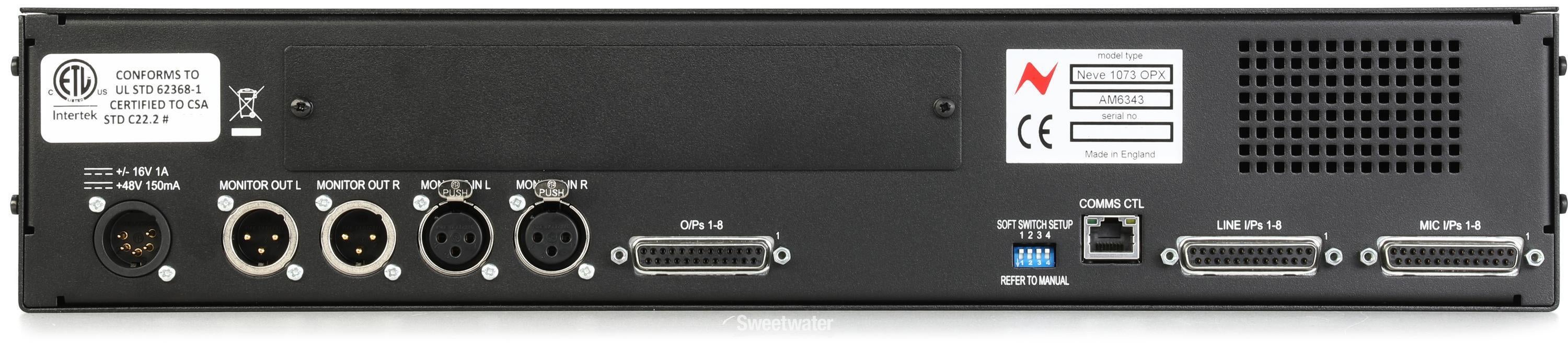 Neve 1073OPX 8-channel Microphone Preamp with Remote Control