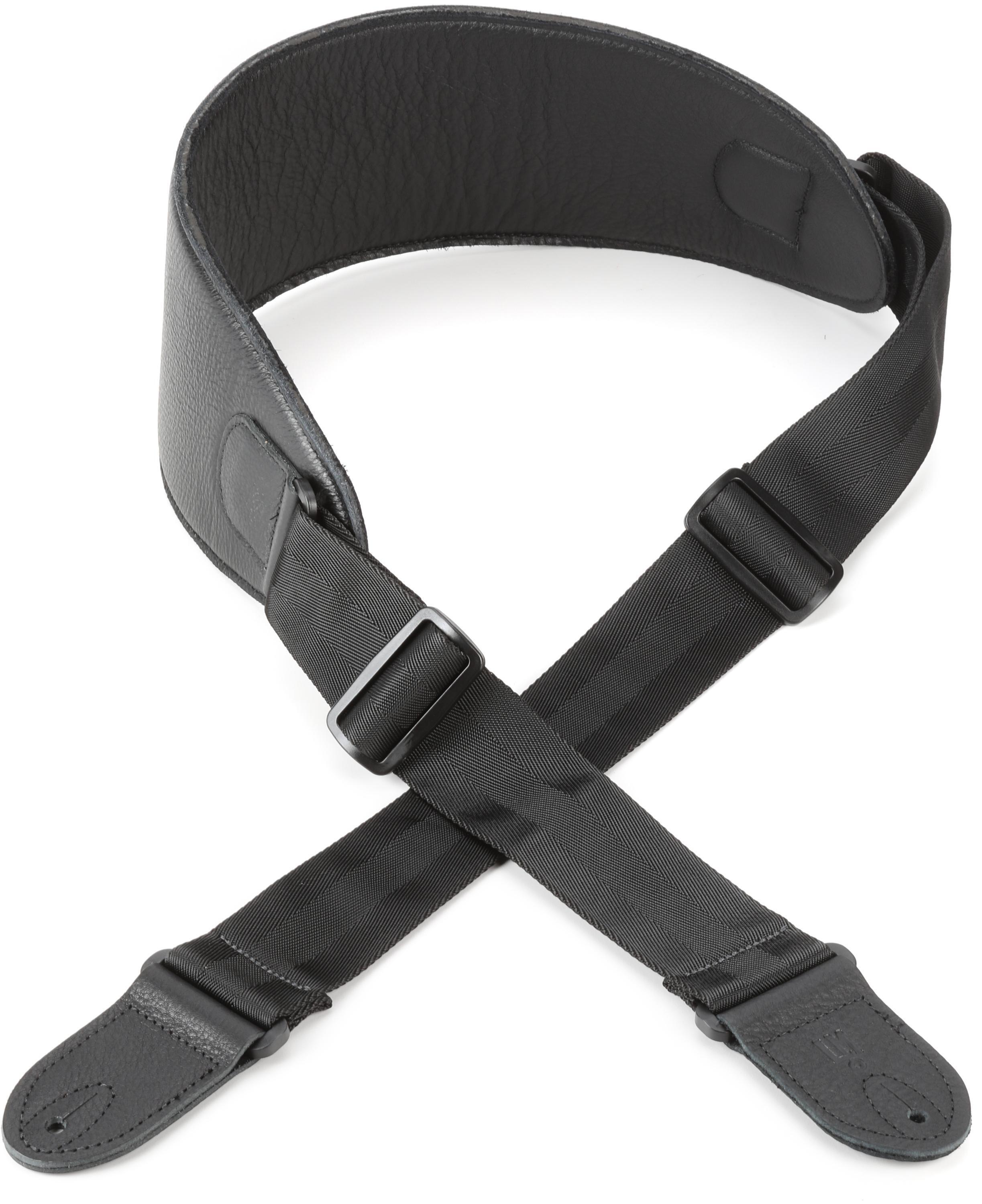 Photo of LM Products The Behemoth Guitar Strap - Black