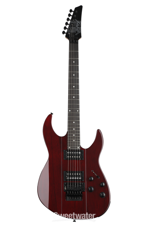 Line 6 JTV-89F Variax, Dent 'n Scratch - Blood Red with