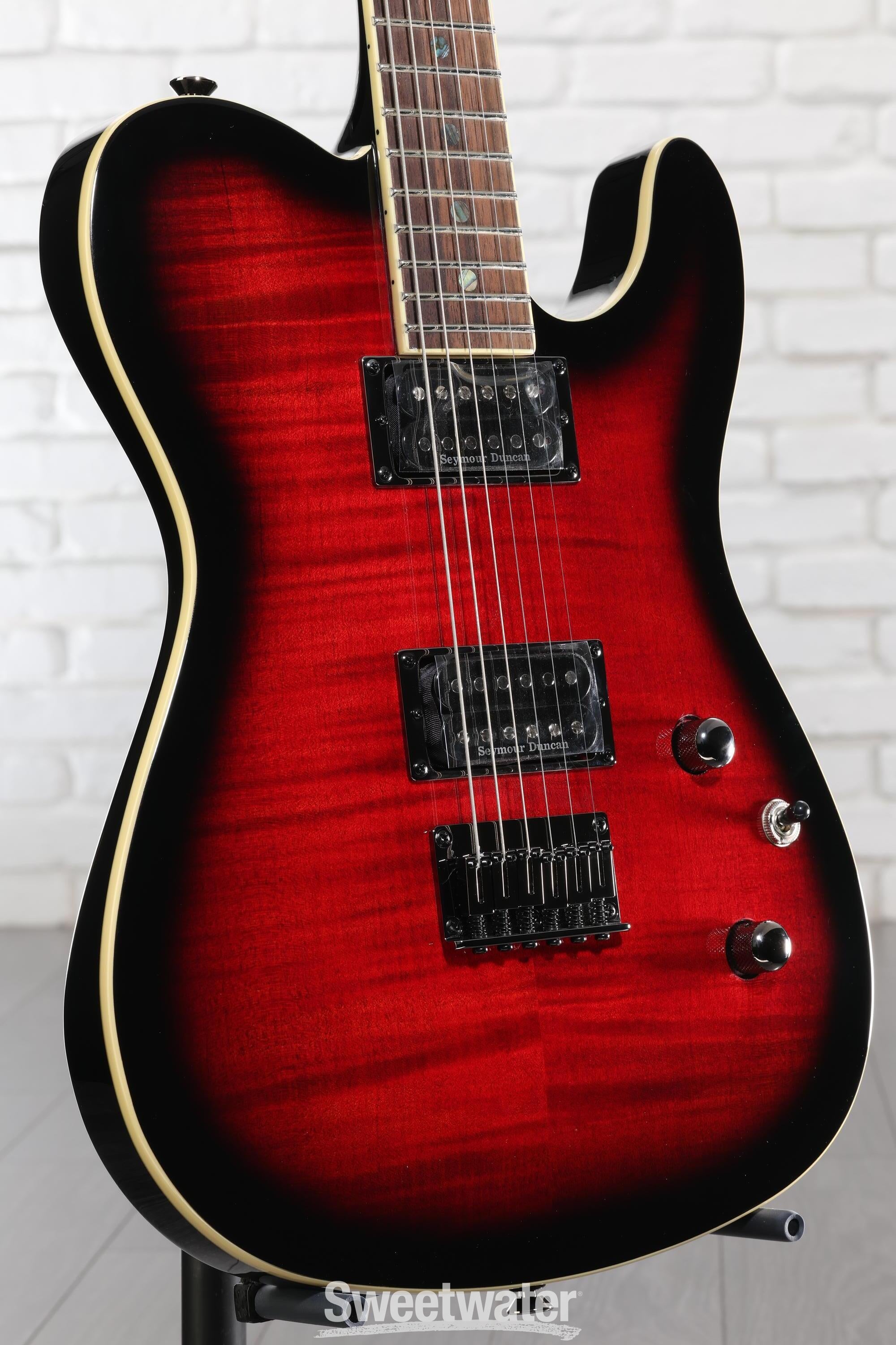 Fender Special Edition Custom Telecaster FMT HH - Black Cherry