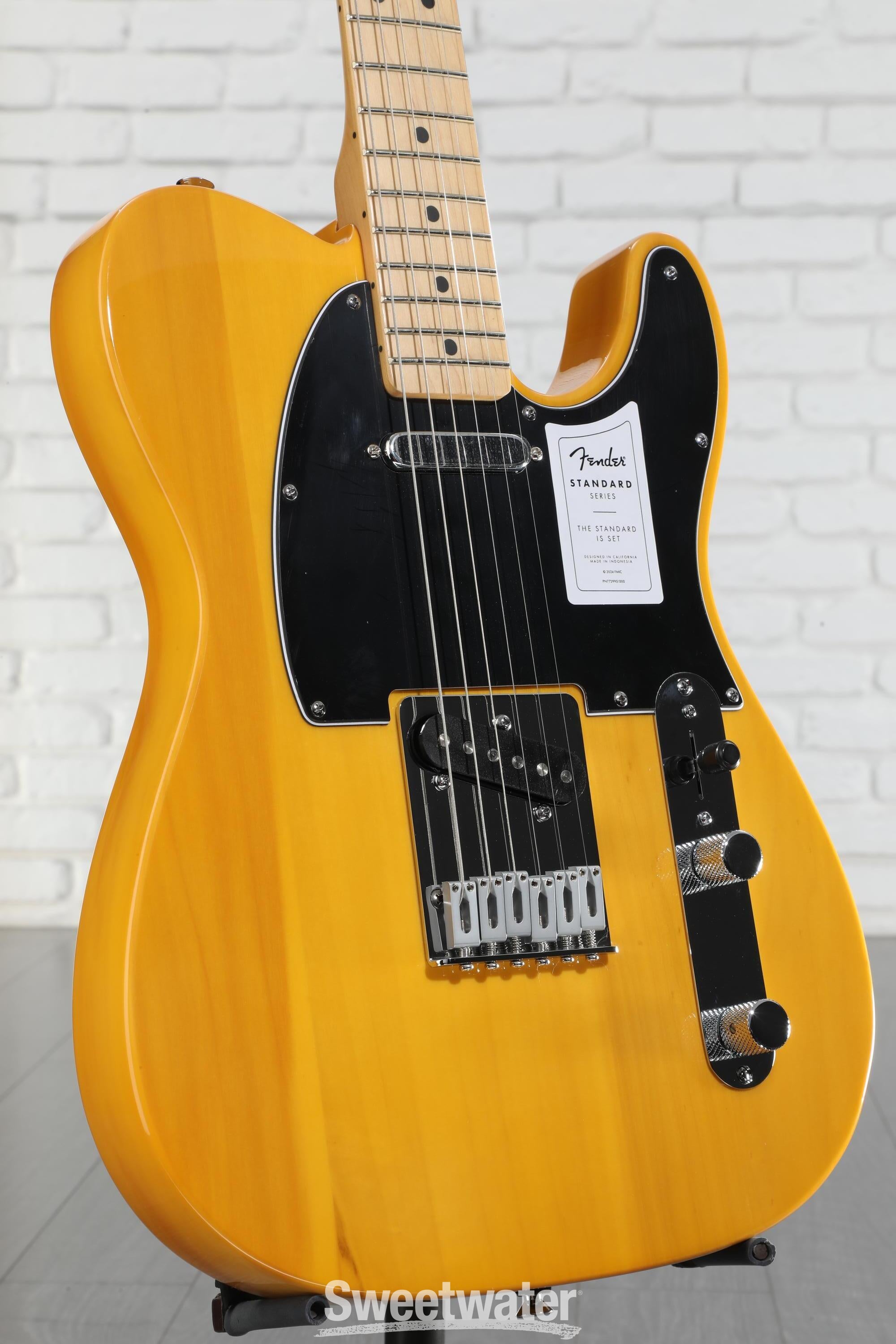 Fender Standard Telecaster Electric Guitar - Butterscotch