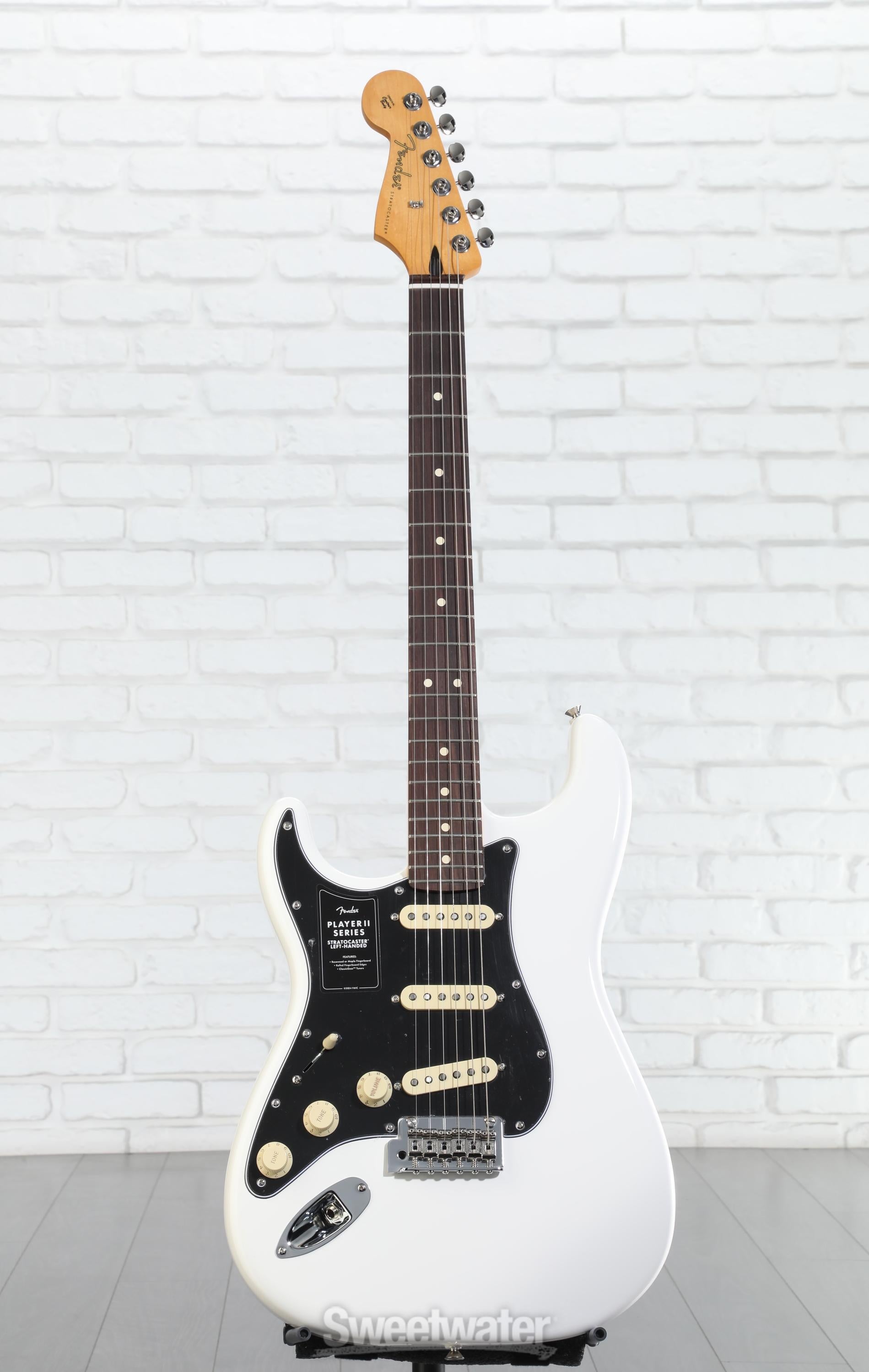 Fender Player II Stratocaster Left-handed Electric Guitar - Polar