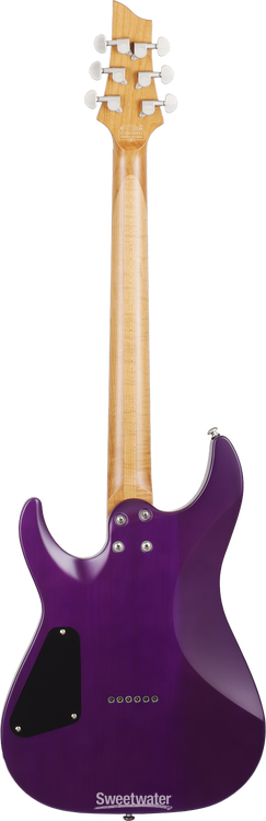 Schecter C-1 Standard Plus Electric Guitar - Purple Burst