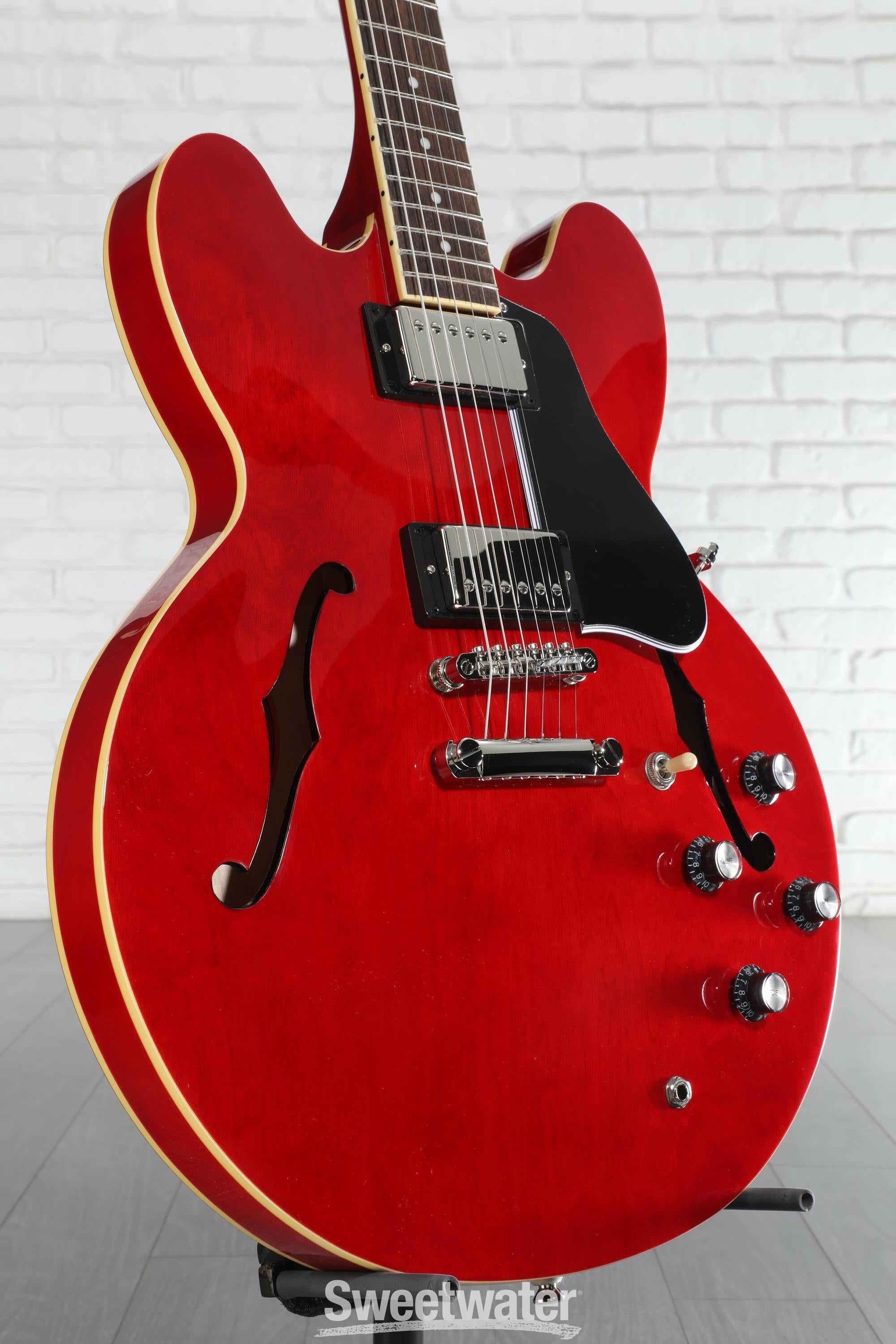 エピフォン　ES-335 dot Epiphone ES-335 Semi-hollowbody Electric Guitar - Cherry | Sweetwater