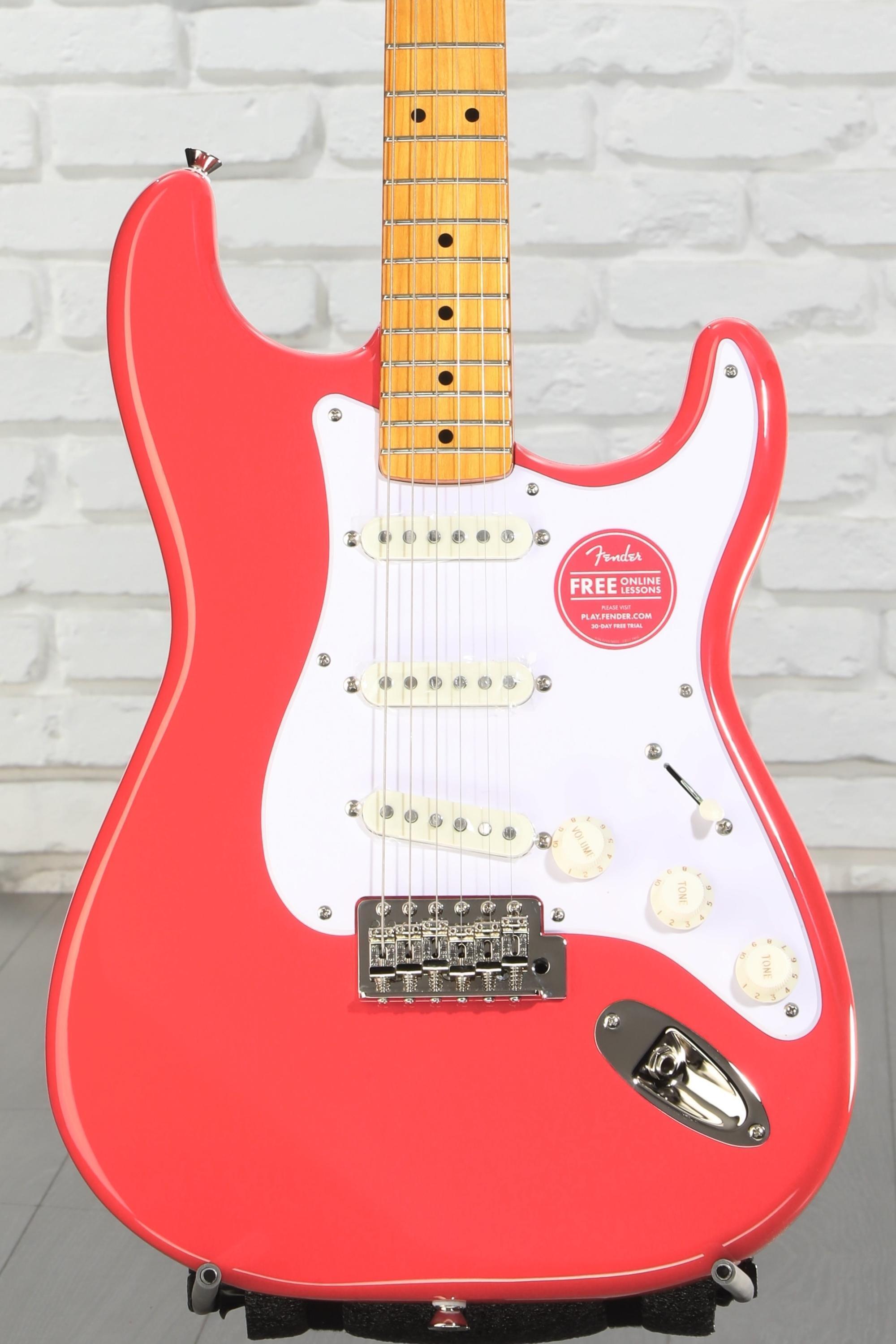 Squier Classic Vibe '50s Stratocaster - Fiesta Red | Sweetwater