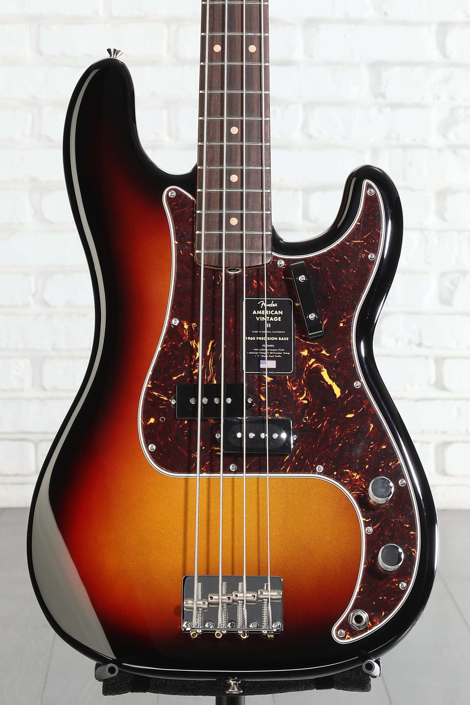 Fender American Vintage II 1960 Precision Bass - 3-tone Sunburst