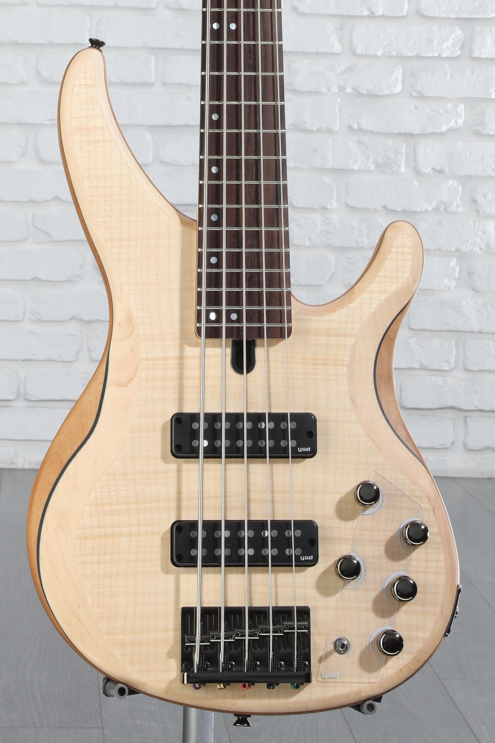 Yamaha TRBX605FM 5-string Bass Guitar - Natural Satin