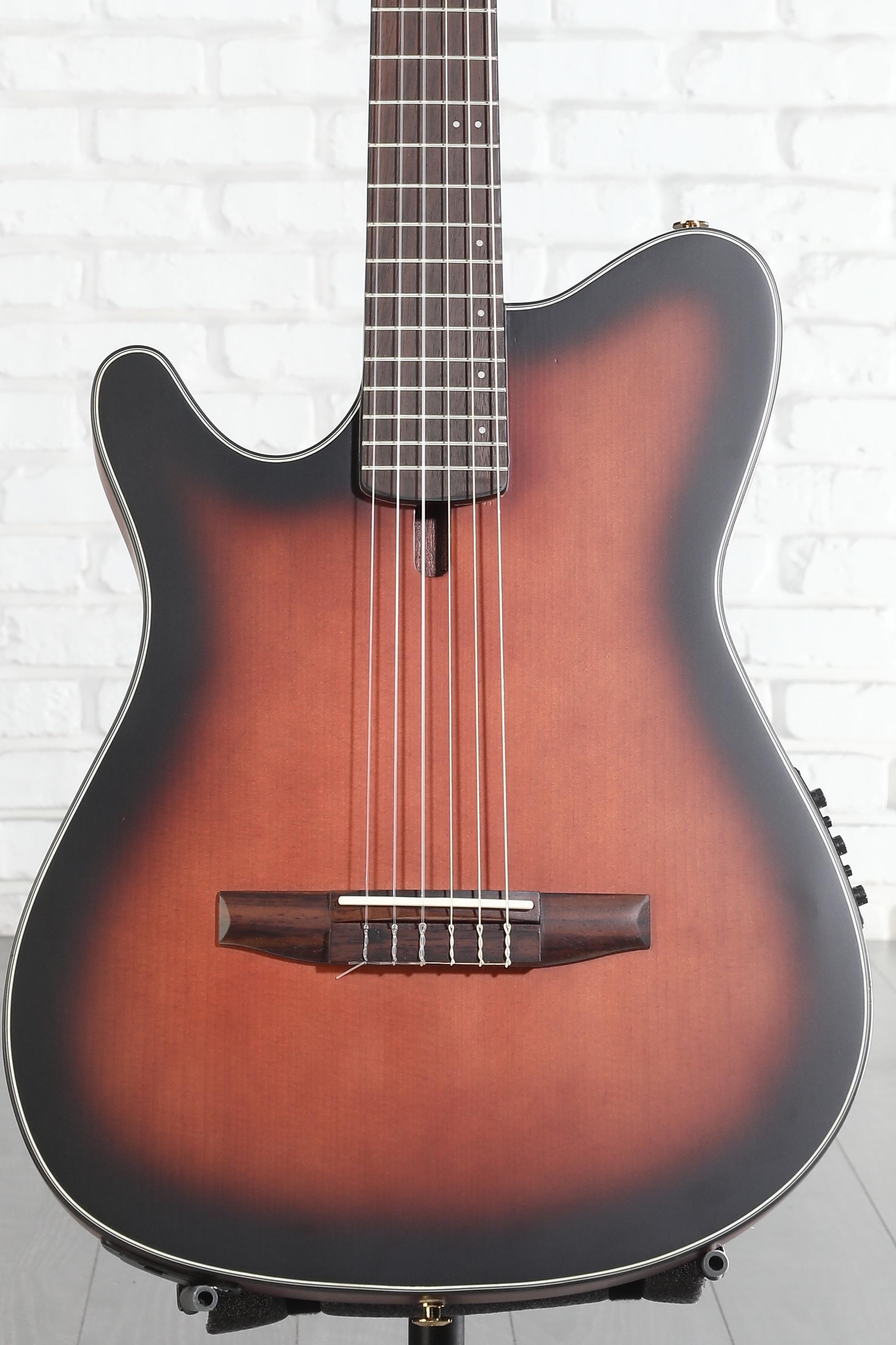 Ibanez レフティ FRH10n Ibanez FRH10N Thinline Left-handed Nylon Acoustic-electric Guitar