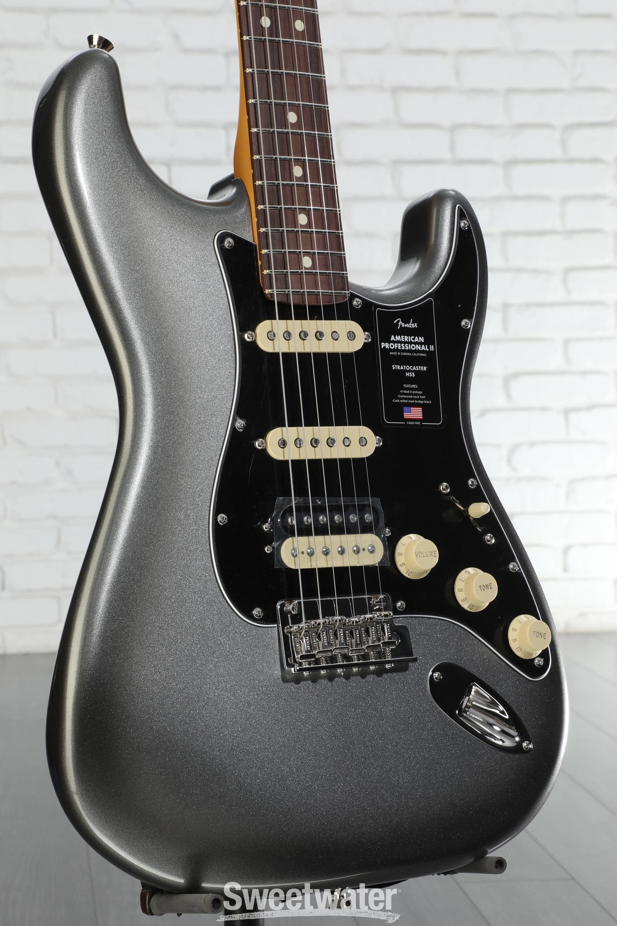 Fender American Professional II Stratocaster HSS - Mercury with