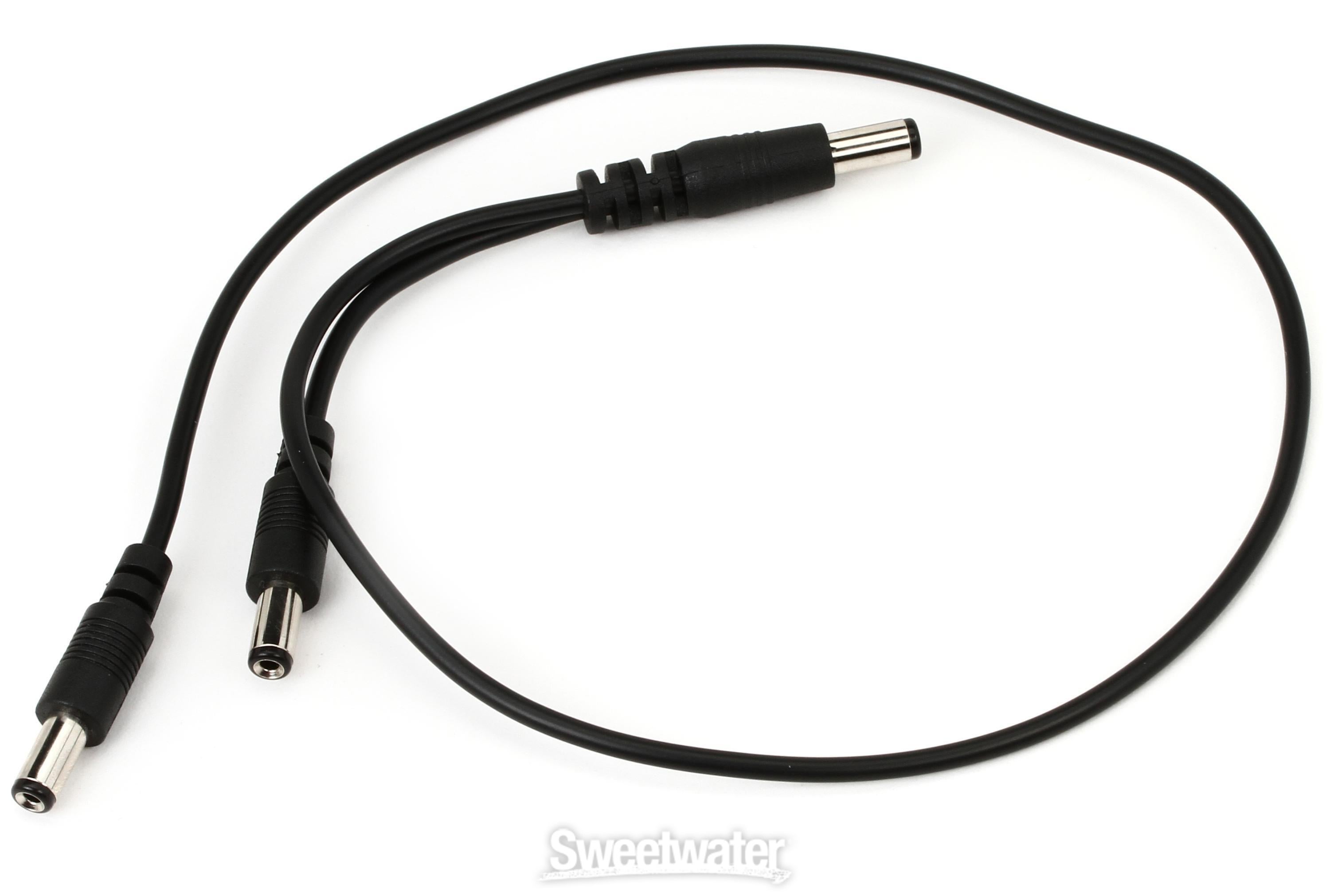 Voodoo Lab 2.1mm Voltage Doubler Cable - Dual Straight to