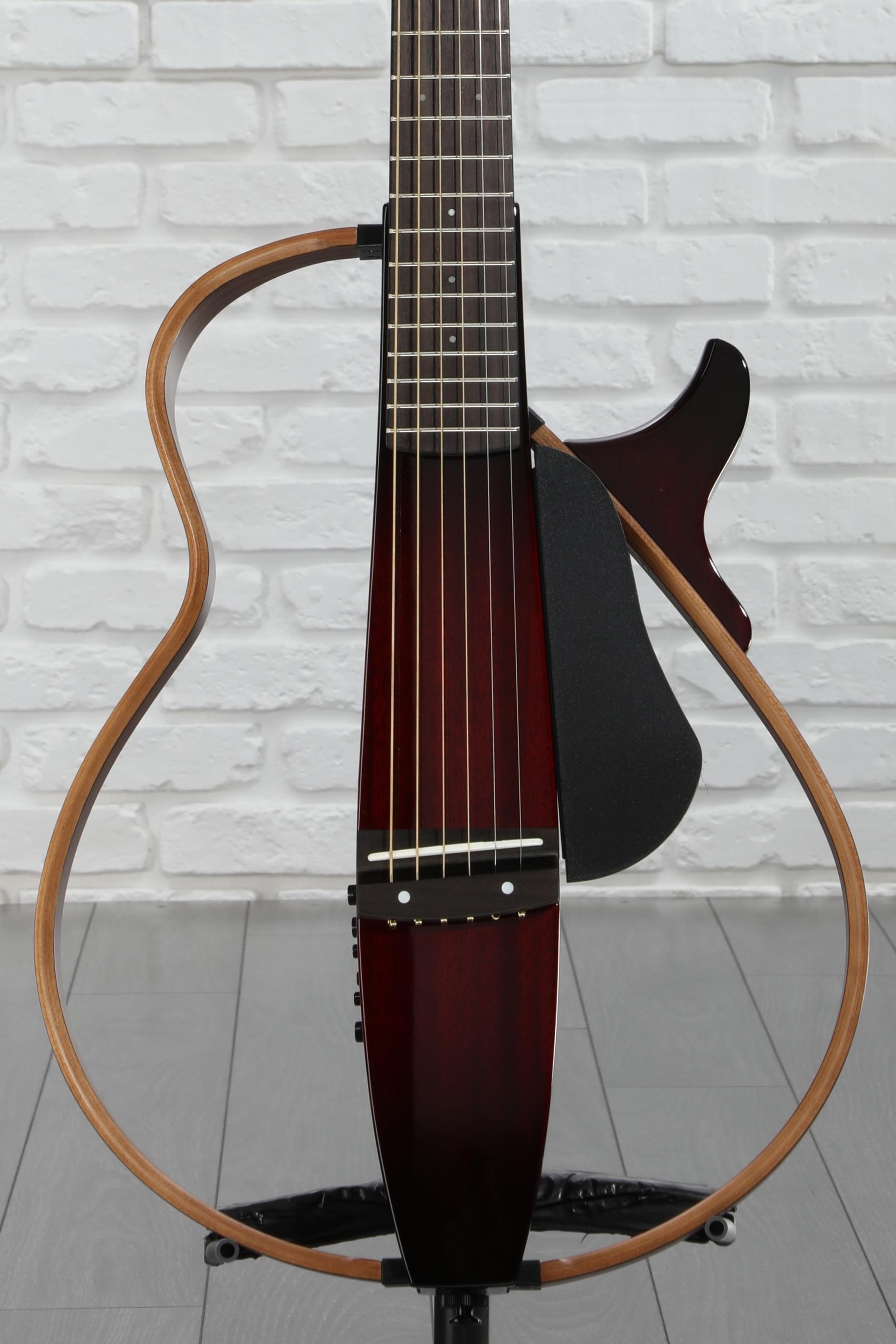 Yamaha SLG200S Silent Guitar - Crimson Red Burst | Sweetwater