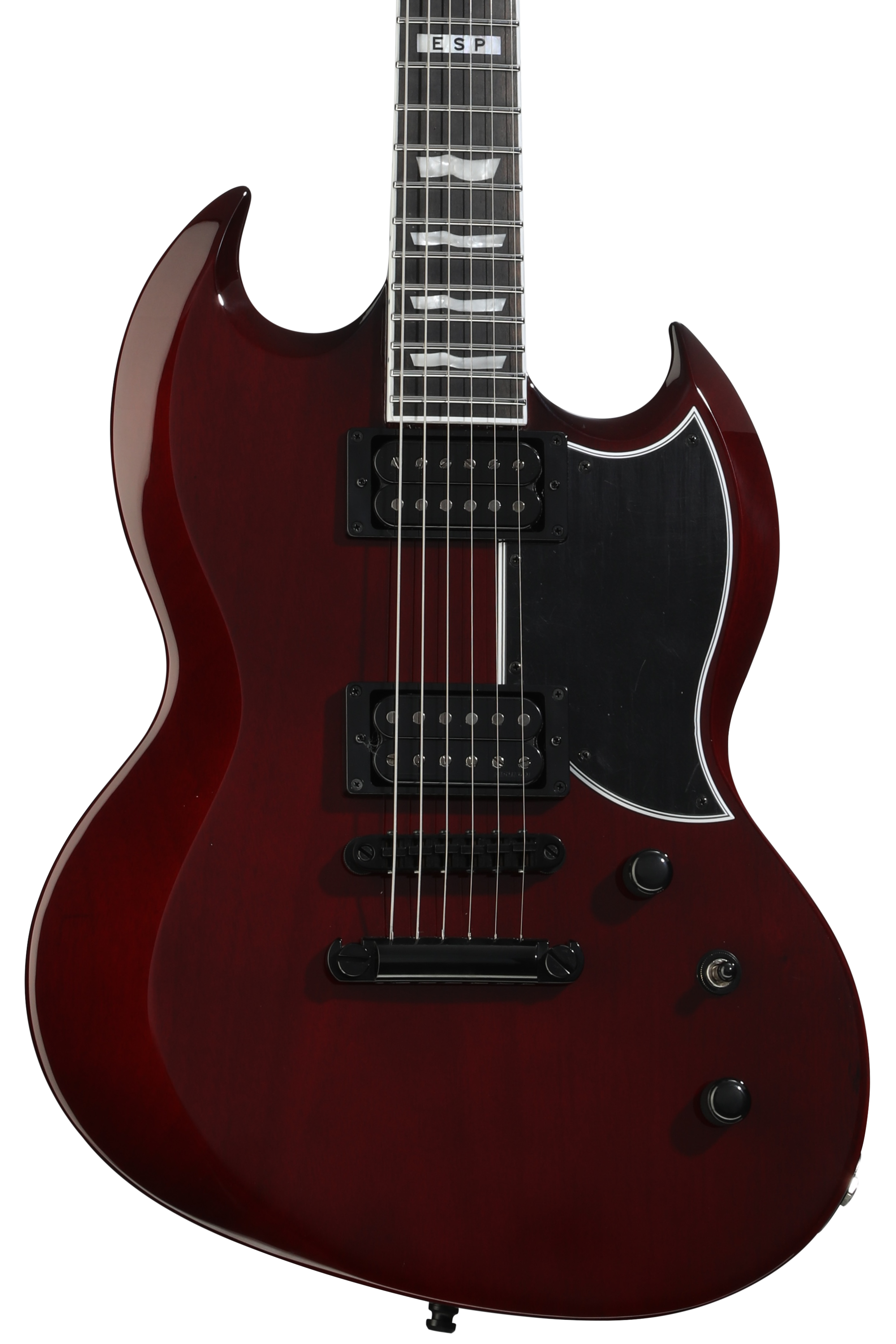 ESP E-II Viper Electric Guitar - See-thru Black Cherry