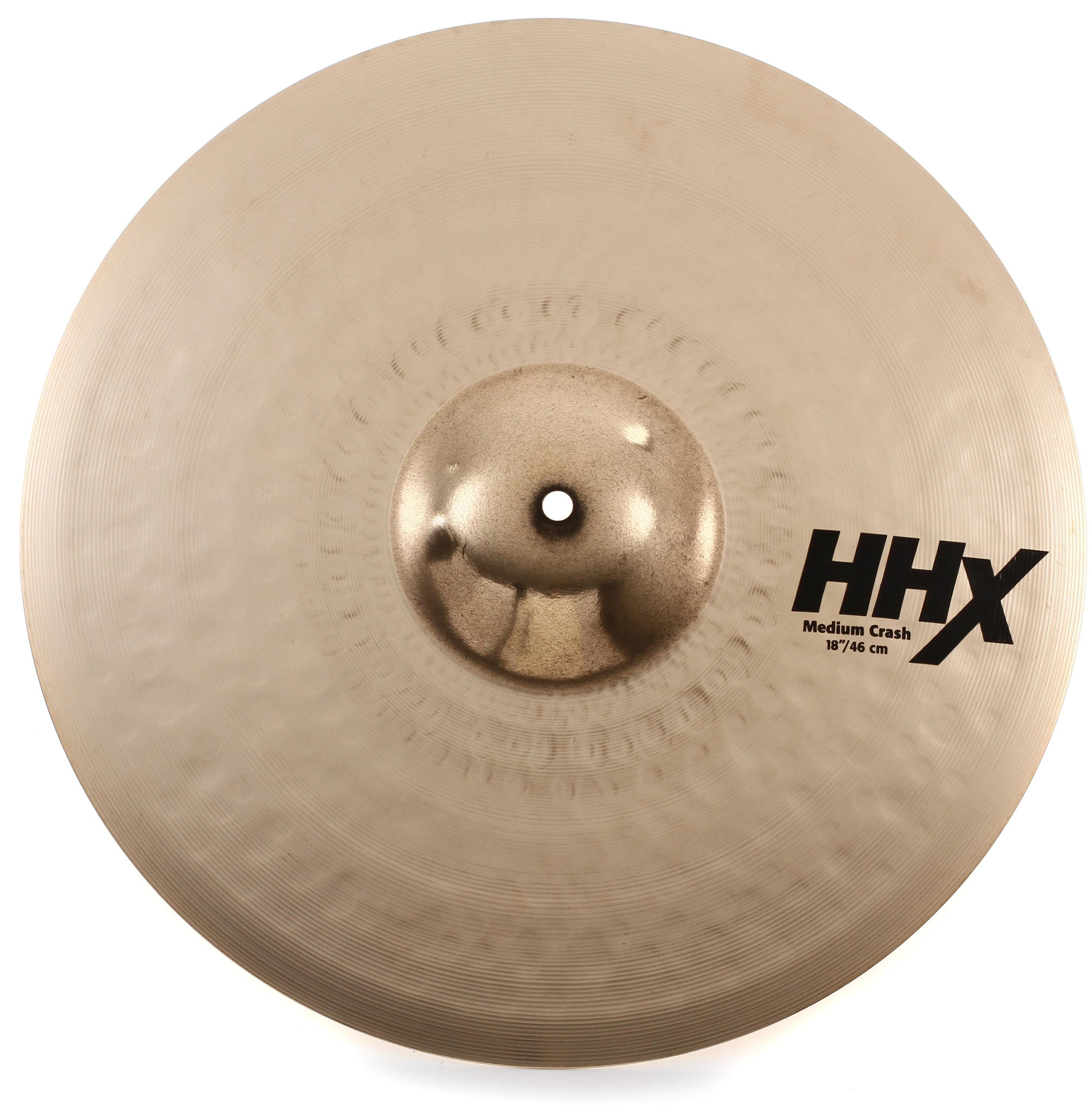 Sabian 18 inch HHX Medium Crash Cymbal - Brilliant Finish | Sweetwater