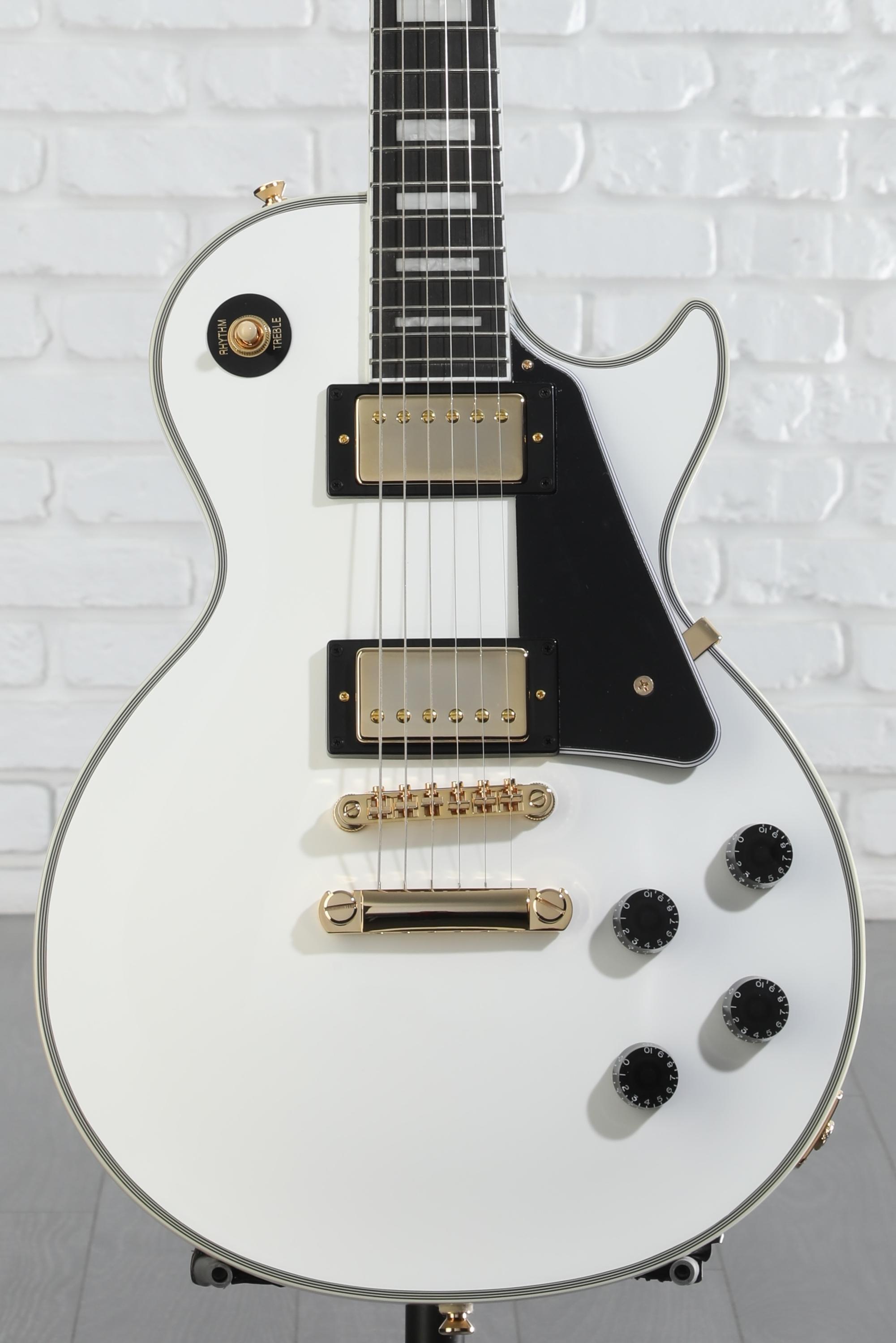 Epiphone Les Paul Custom Electric Guitar - Alpine White