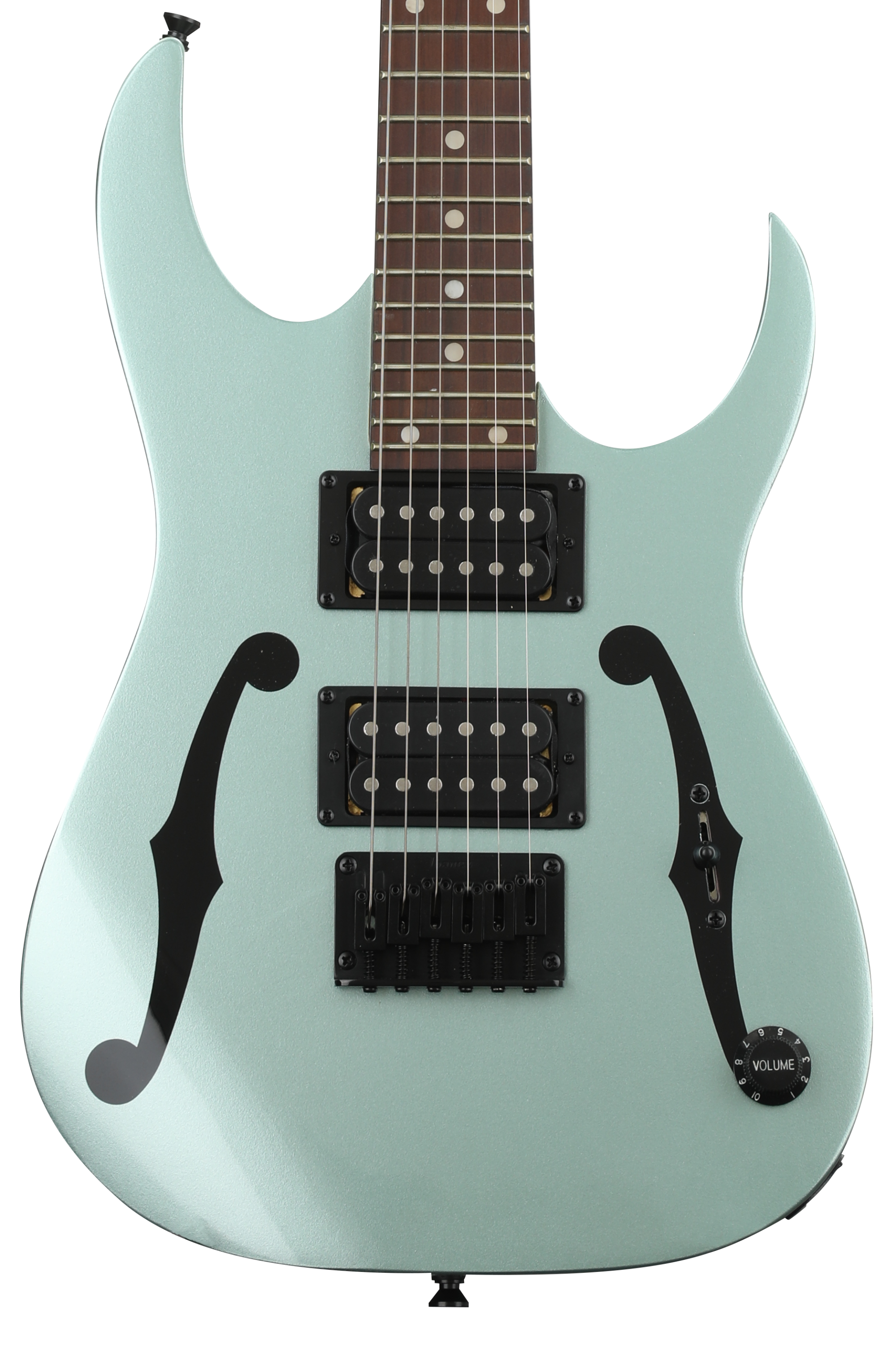 Ibanez Paul Gilbert Signature Mikro PGMM21 Electric Guitar - Metallic Light Green