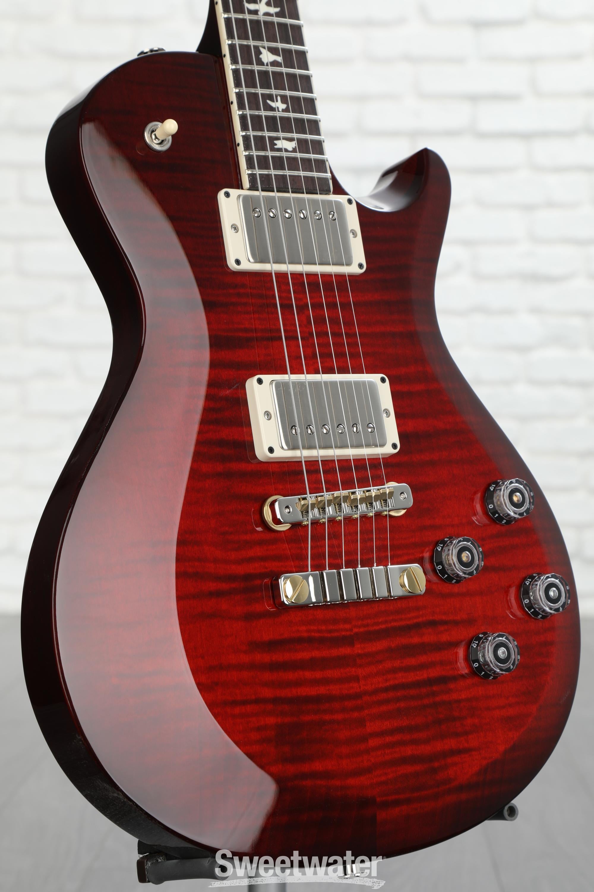 PRS S2 McCarty 594 Singlecut Electric Guitar - Fire Red Burst