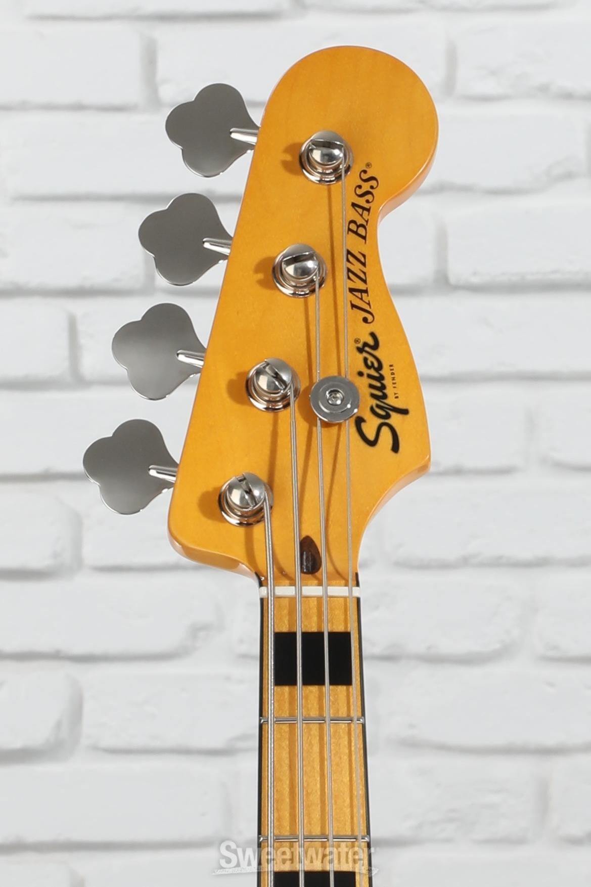 Squier Classic Vibe '70s Jazz Bass - Natural | Sweetwater