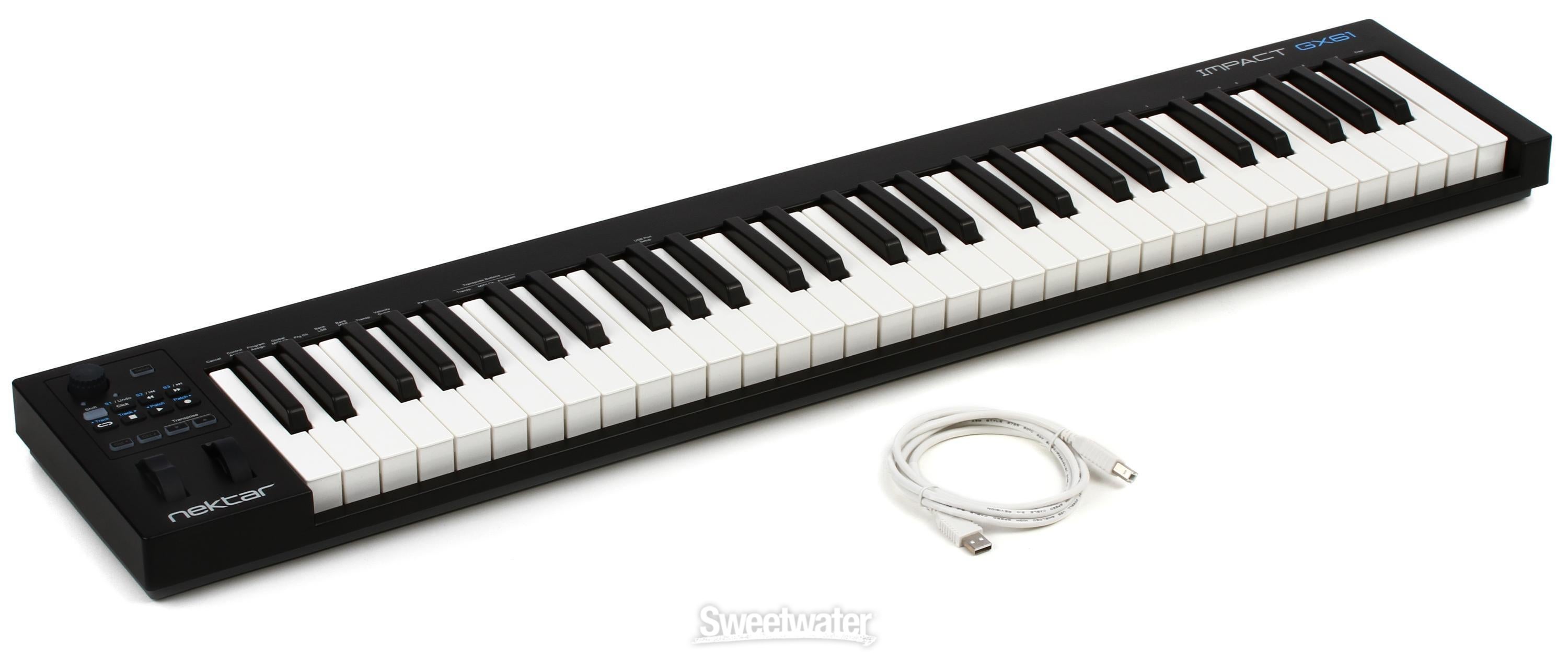 Nektar Impact GX61 61-key Keyboard Controller | Sweetwater