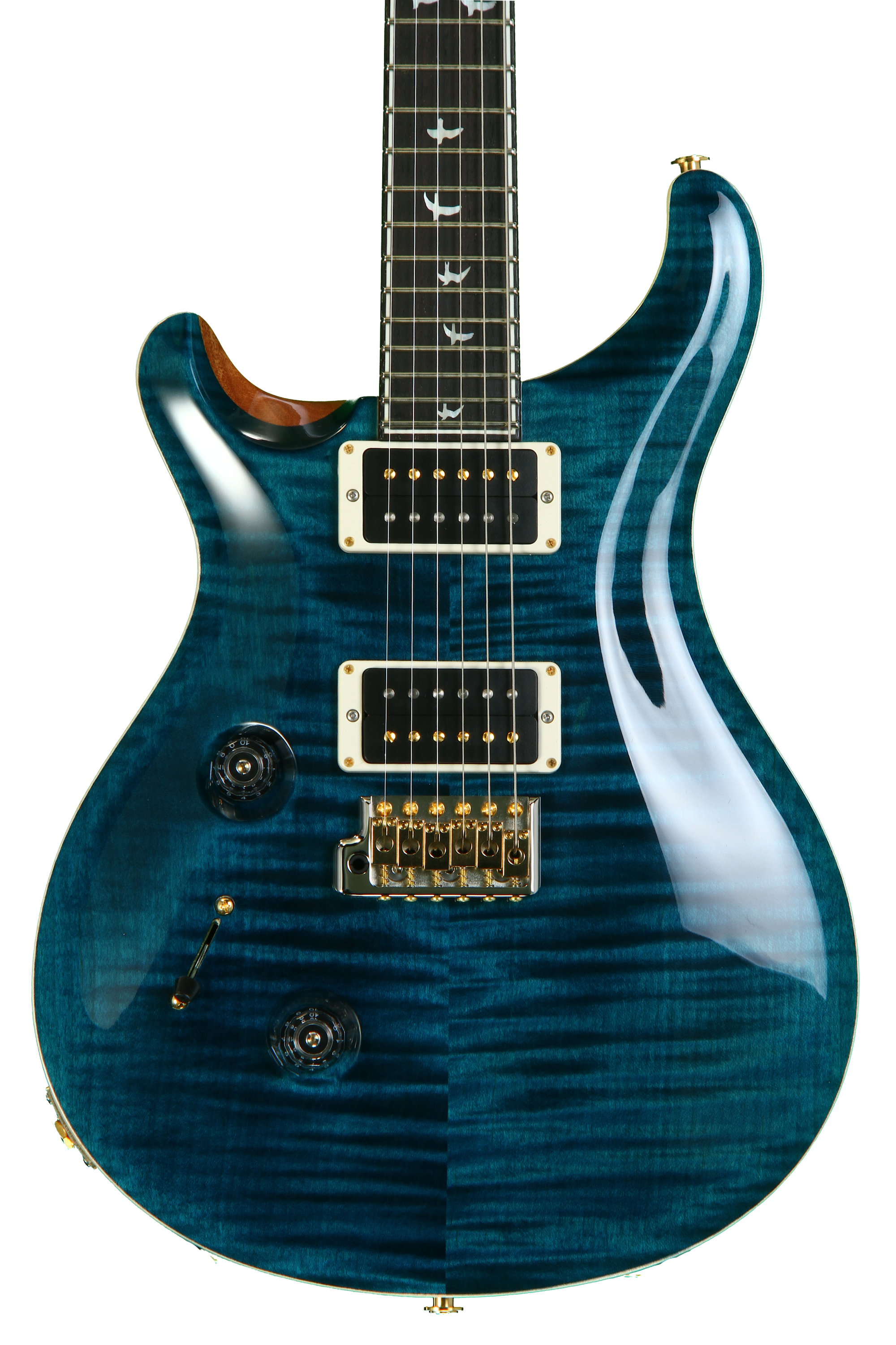 PRS Custom 24 30th Anniversary Figured Top - Azul, Left Handed