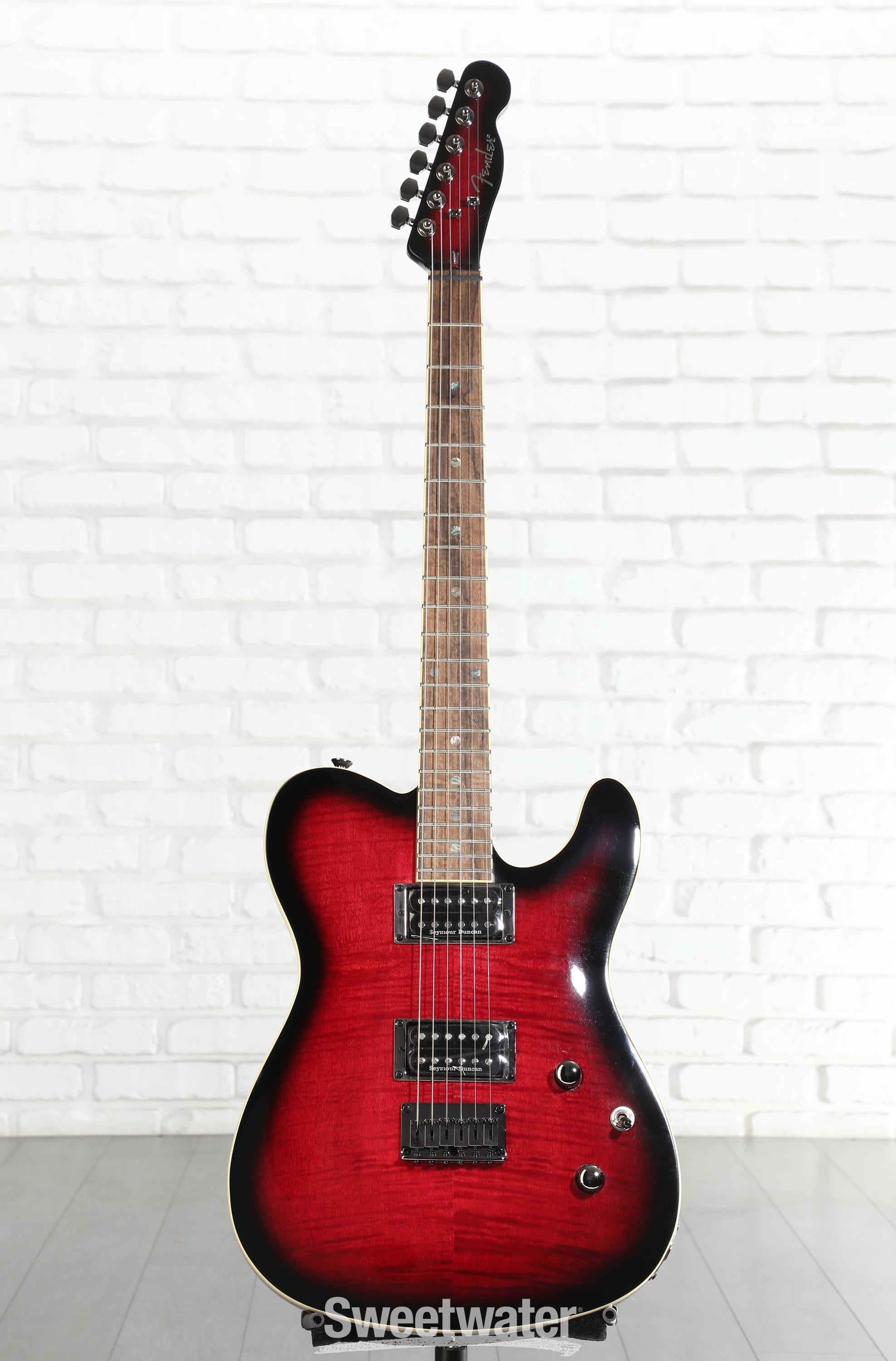 Fender Special Edition Custom Telecaster FMT HH - Black Cherry