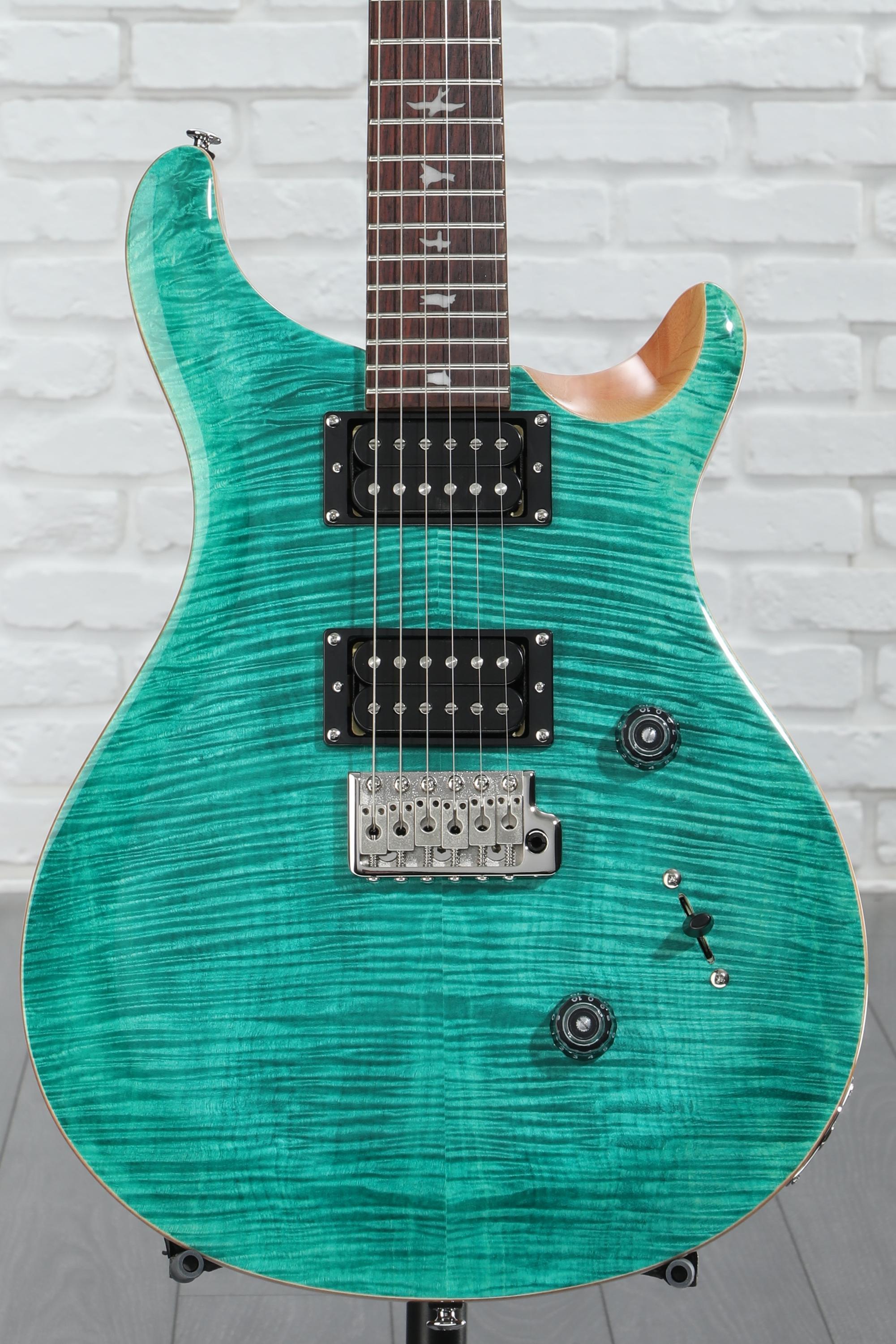 PRS SE custom 24-08 turquoise 純正ケース付き PRS SE Custom 24-08 Turquoise - KAOS Music Centre