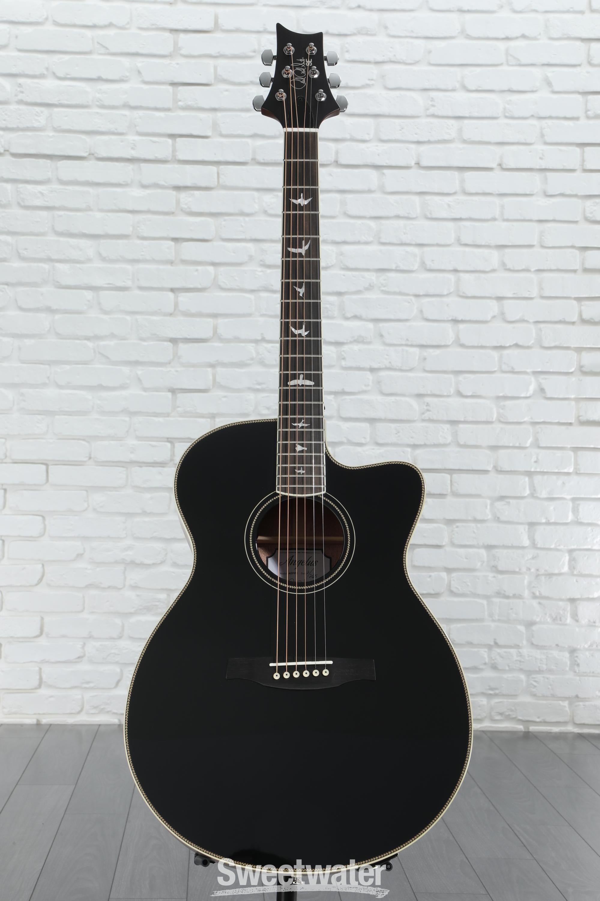 prs se angelus a20e エレアコ (管理イカテ) PRS SE Angelus A20E Acoustic-electric Guitar - Black Top