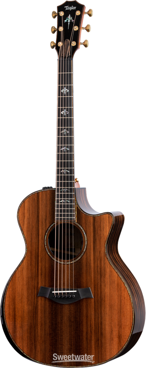 Taylor 914ce LTD Acoustic-Electric Guitar - Sinker Redwood with