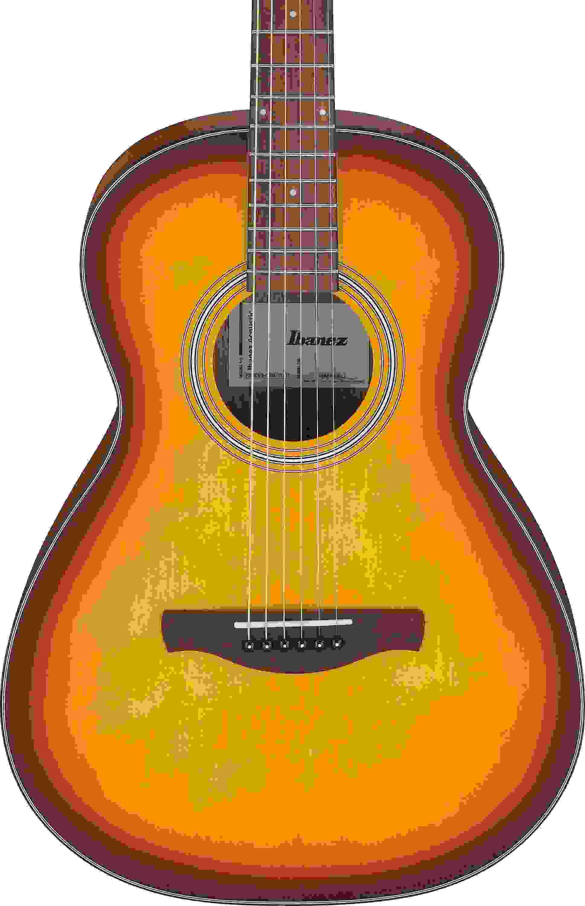 Ibanez PN50 Acoustic Guitar - Open-pore Brown Sunburst