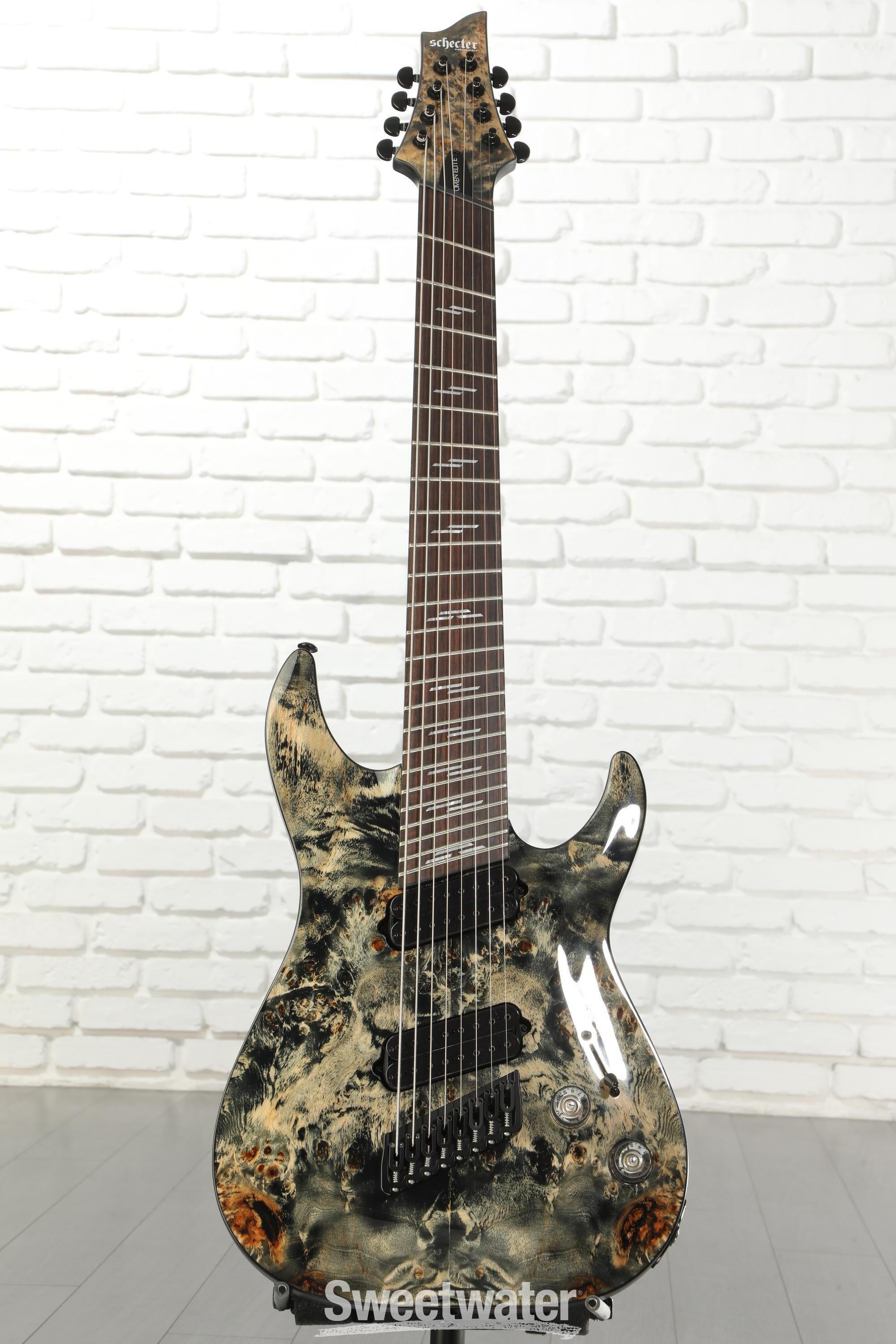 Schecter Omen Elite-8 Multiscale 8-string Electric Guitar