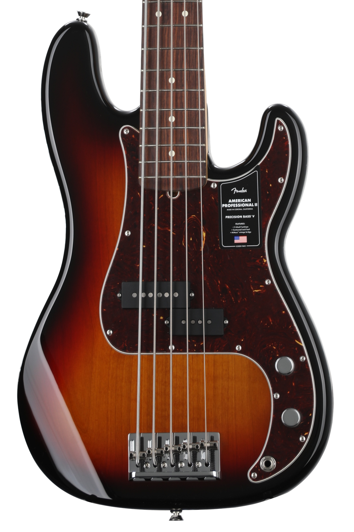 Fender American Professional II Precision Bass V - Dark