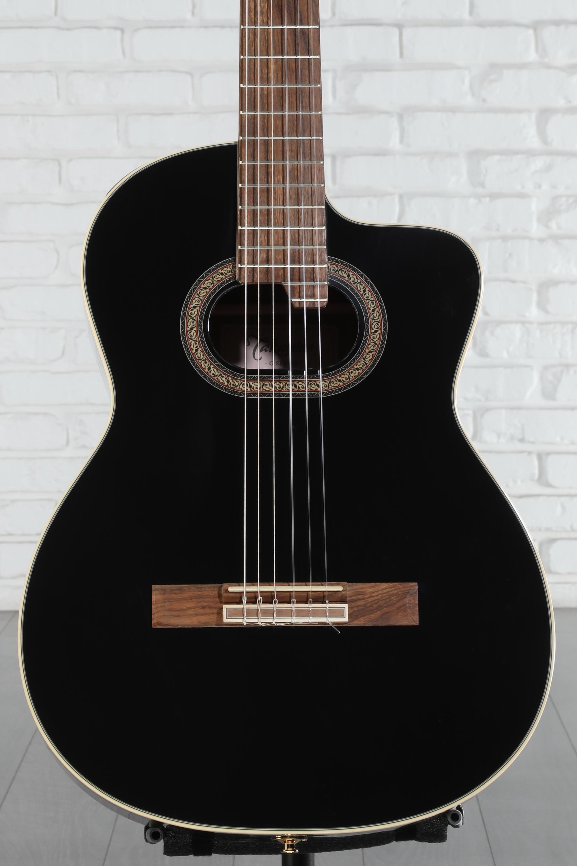 takamineギター Takamine GC-6CE Nylon String Acoustic-Electric Guitar - Black