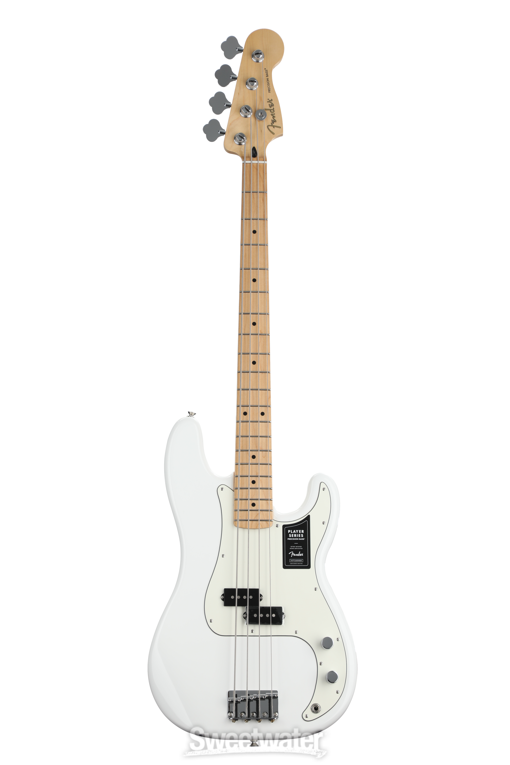 Fender Player Precision Bass - Polar White with Maple Fingerboard Fender Player Precision Bass - Polar White with Maple Fingerboard