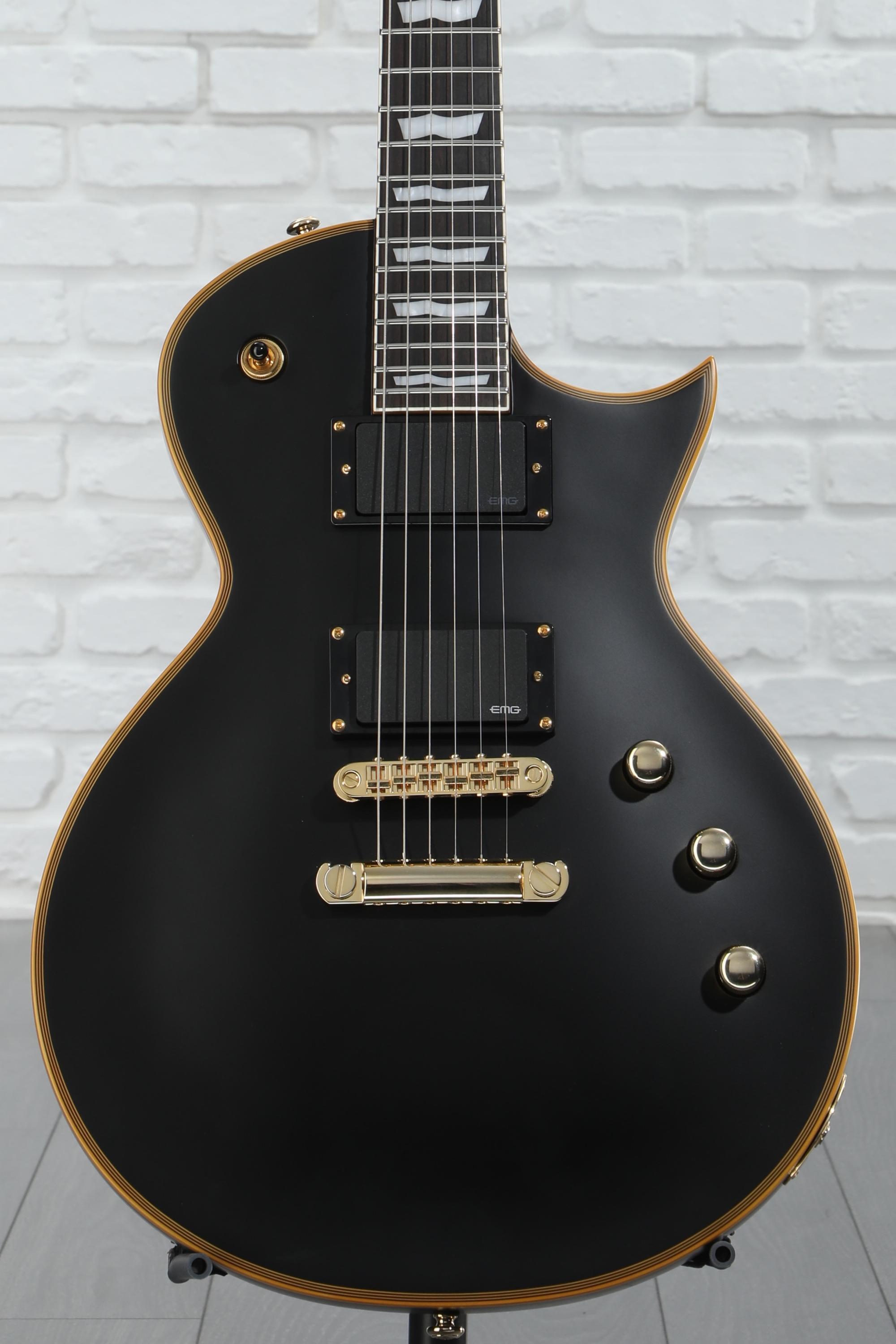 ltd ec1000 deluxe ビンテージブラック ESP LTD Deluxe EC-1000 Electric Guitar Vintage Black