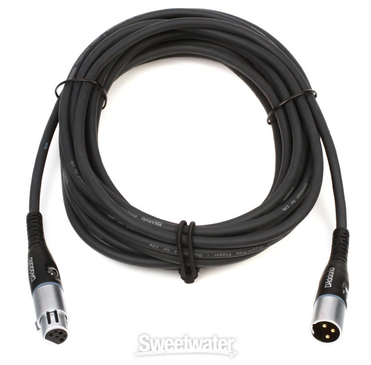 D'Addario PW-M-25 Custom Series Microphone Cable - 25 foot Reviews