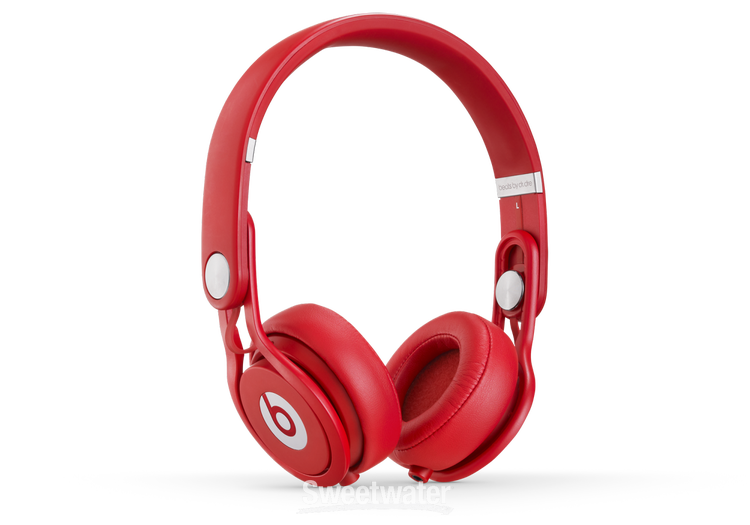 Beats Mixr DJ Headphones Red Sweetwater