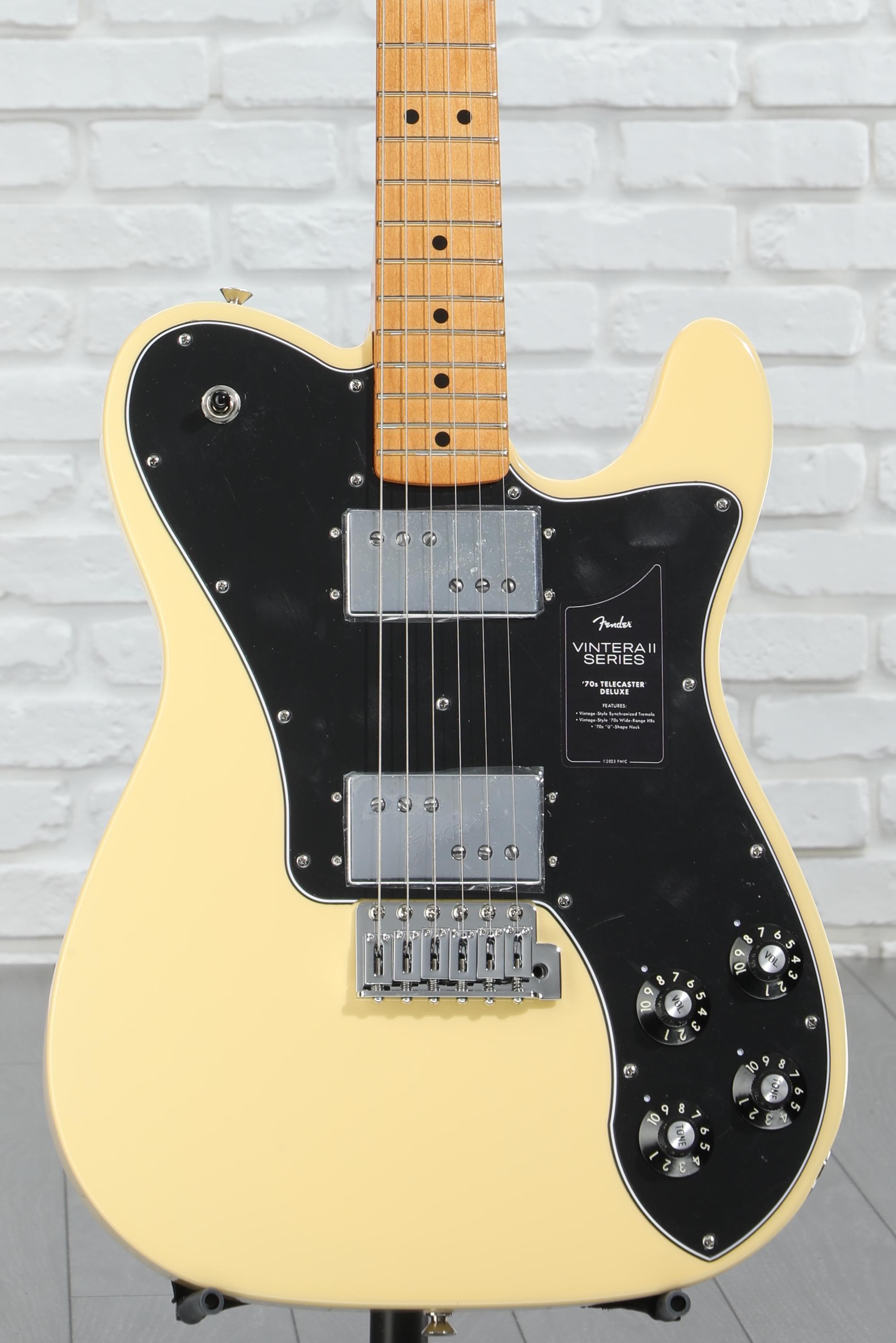 ギター Fender Vintera Telecaster Deluxe Amazon.com: Fender Vintera II '70s Telecaster Deluxe