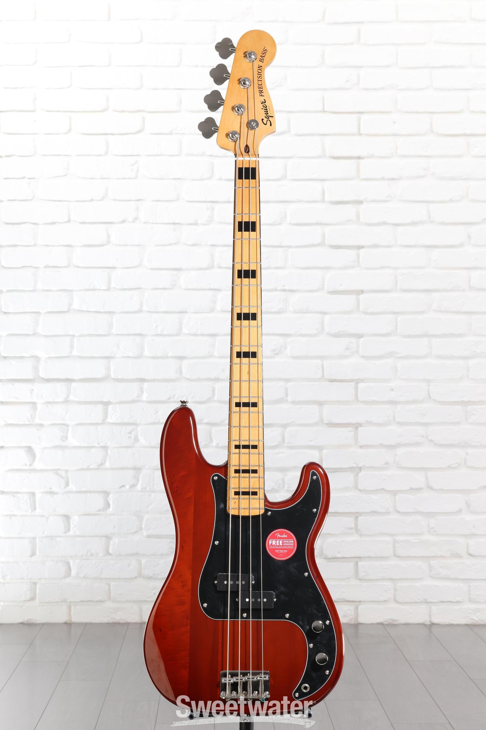 Squier Classic Vibe '70s Precision Bass - Walnut | Sweetwater
