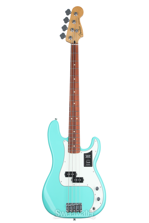 Fender Player Precision Bass - Sea Foam Green Pau Ferro
