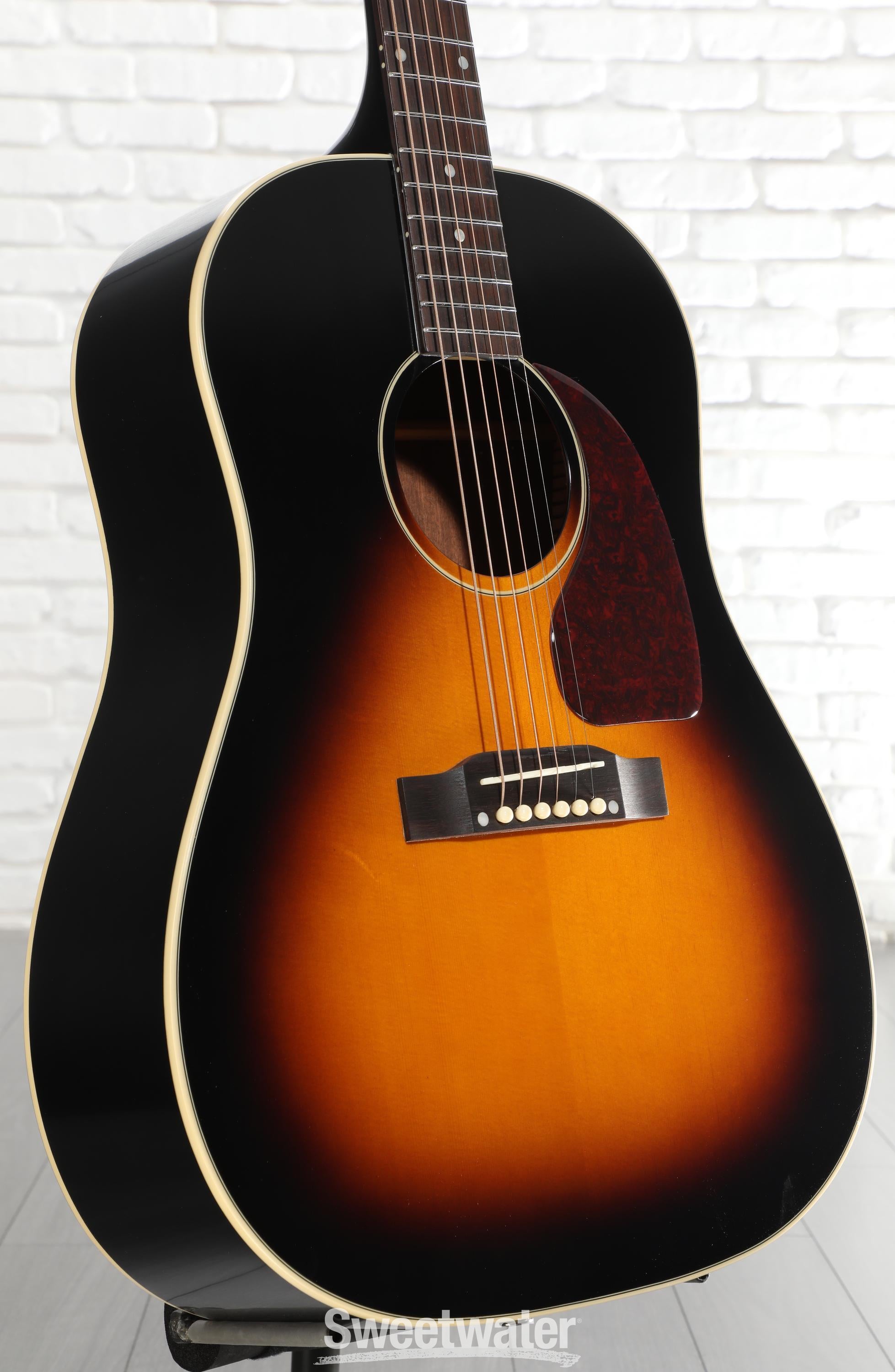 Photo of Epiphone Inspired by Gibson J-45 Standard Acoustic-electric Guitar - Vintage Sunburst