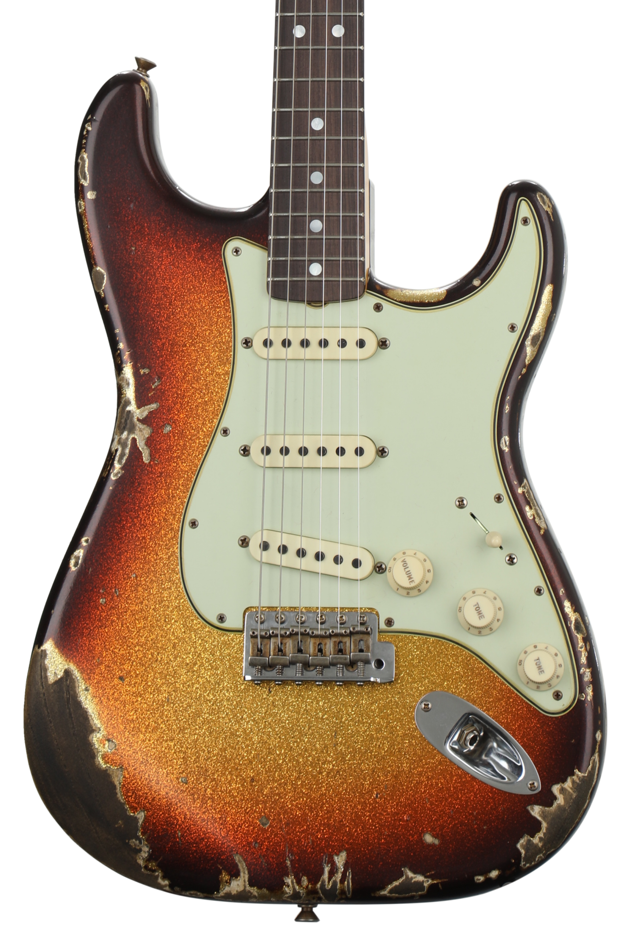 Fender Custom Shop 1965 Stratocaster 3-Tone Burst Sparkle Heavy