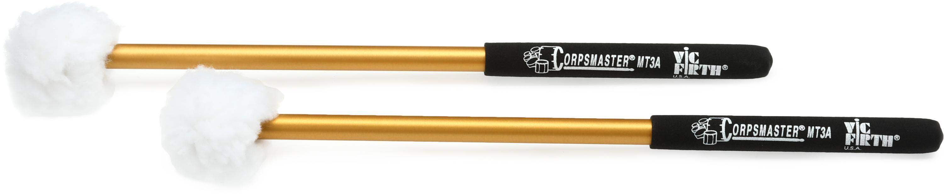 Photo of Vic Firth MT3A Corpsmaster Multi-tenor Mallets - Soft