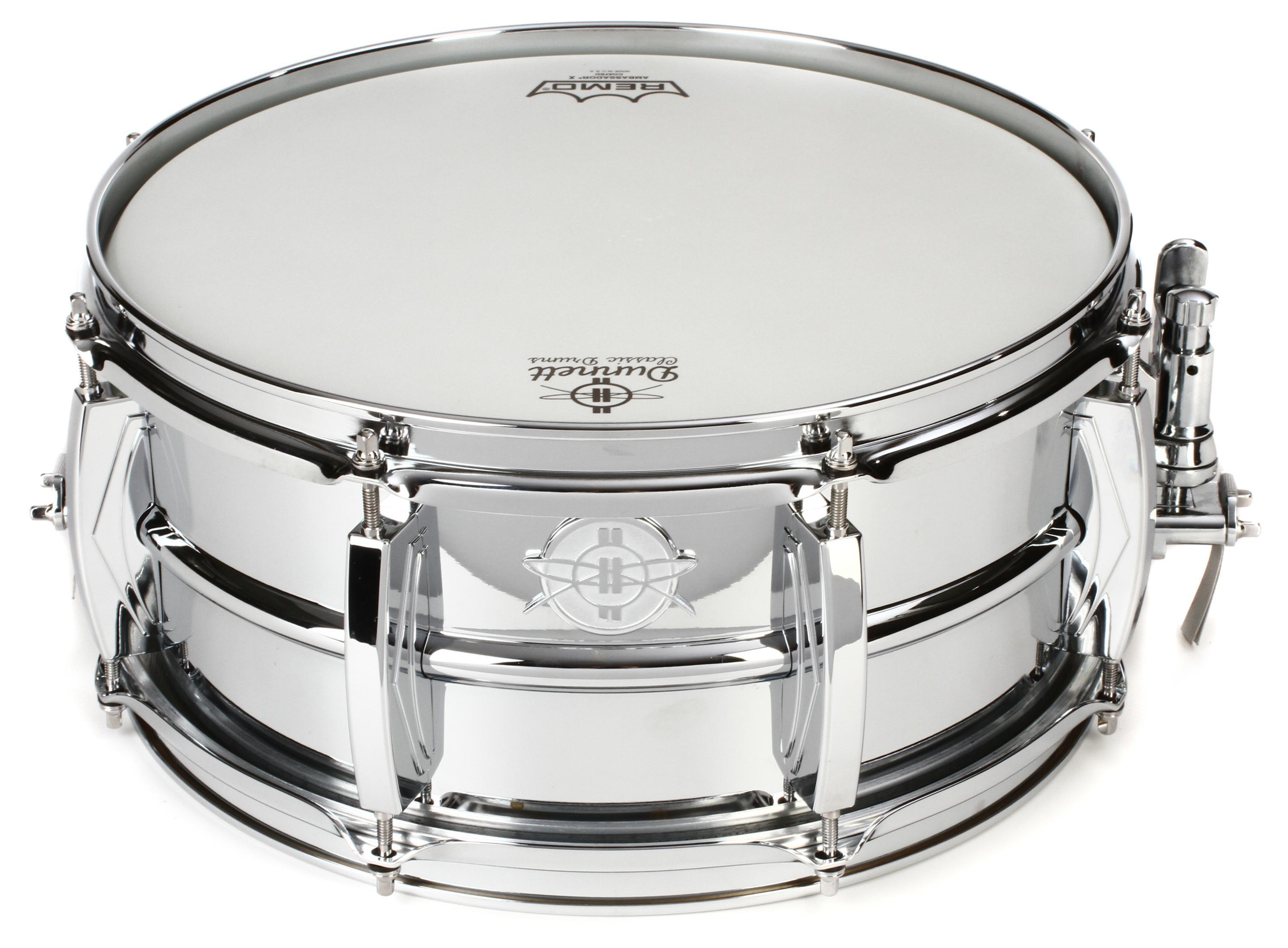 Classic Model 2N Brass Snare Drum - 6.5 x 14-inch - Chrome 