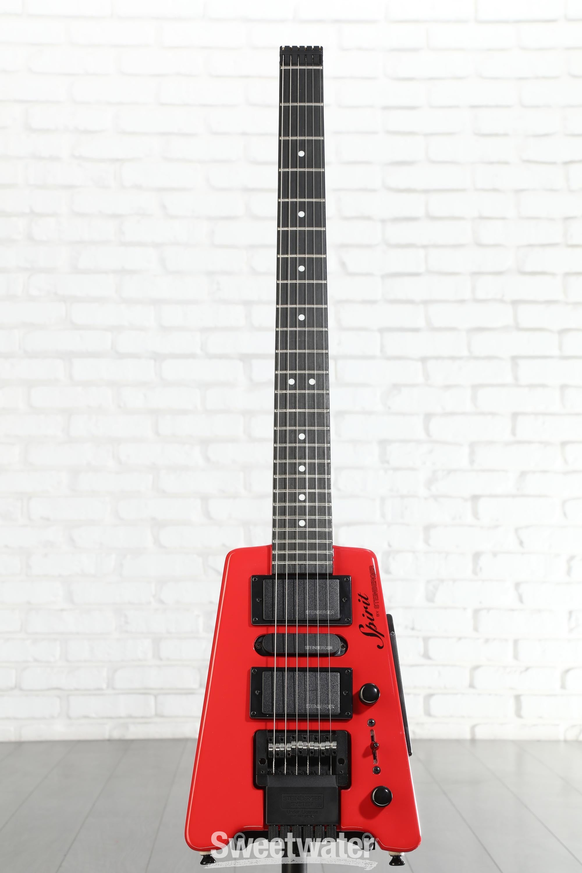 Steinberger Spirit GT-PRO Deluxe Electric Guitar - Hot Rod Red
