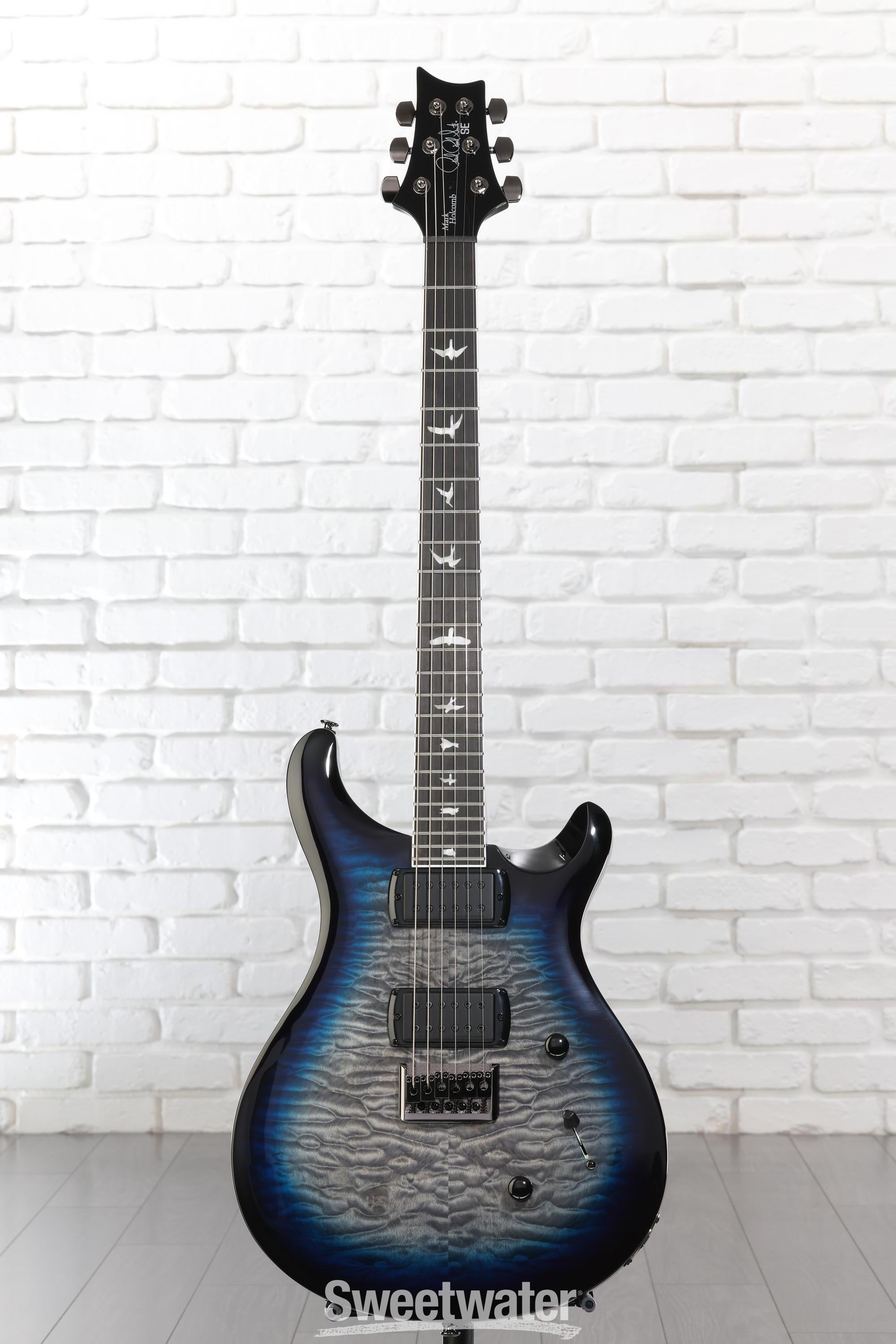 PRS SE Mark Holcomb Signature Electric Guitar - Holcomb Blue Burst
