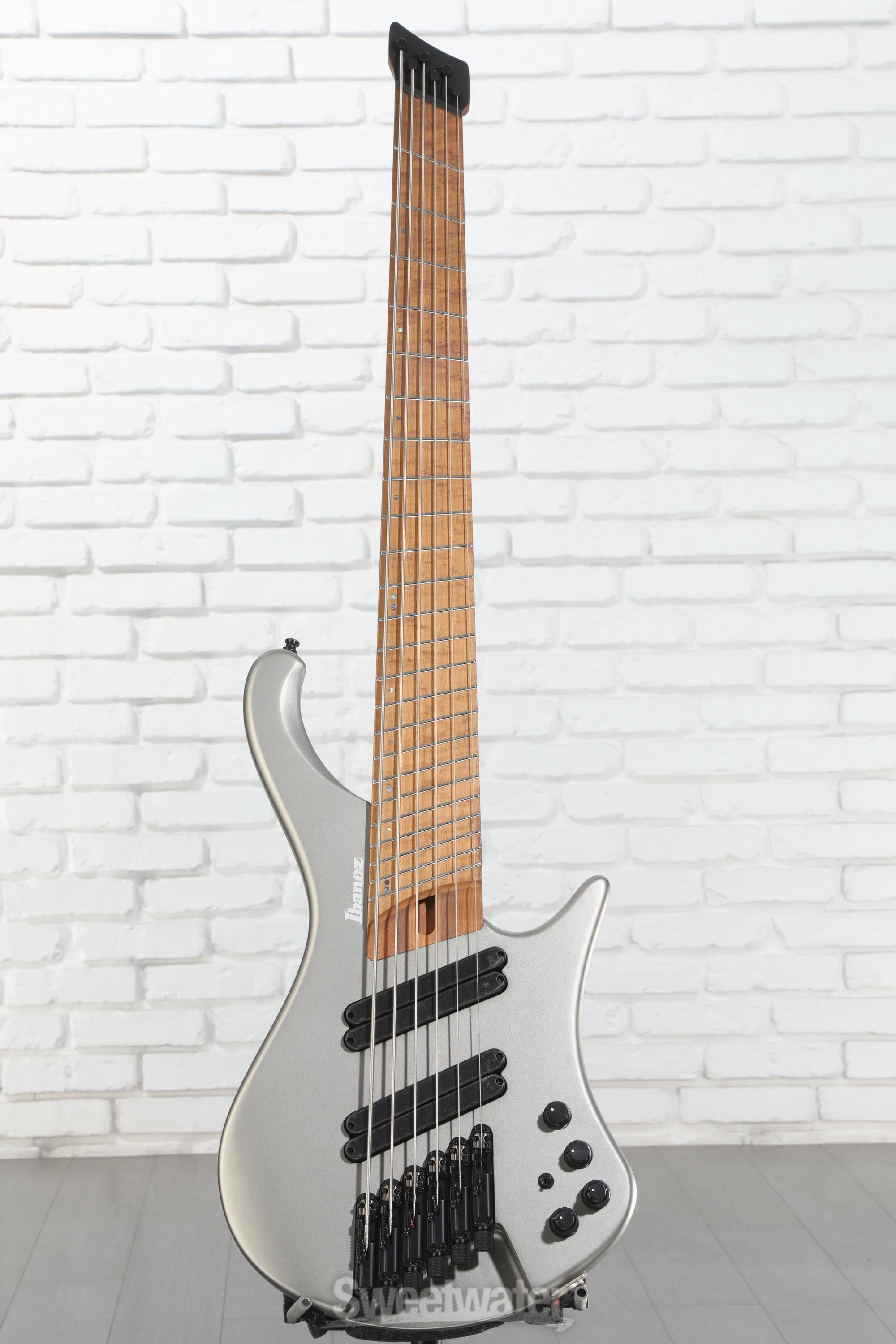 Ibanez Bass Workshop EHB1006MS 6-string Bass Guitar - Metallic