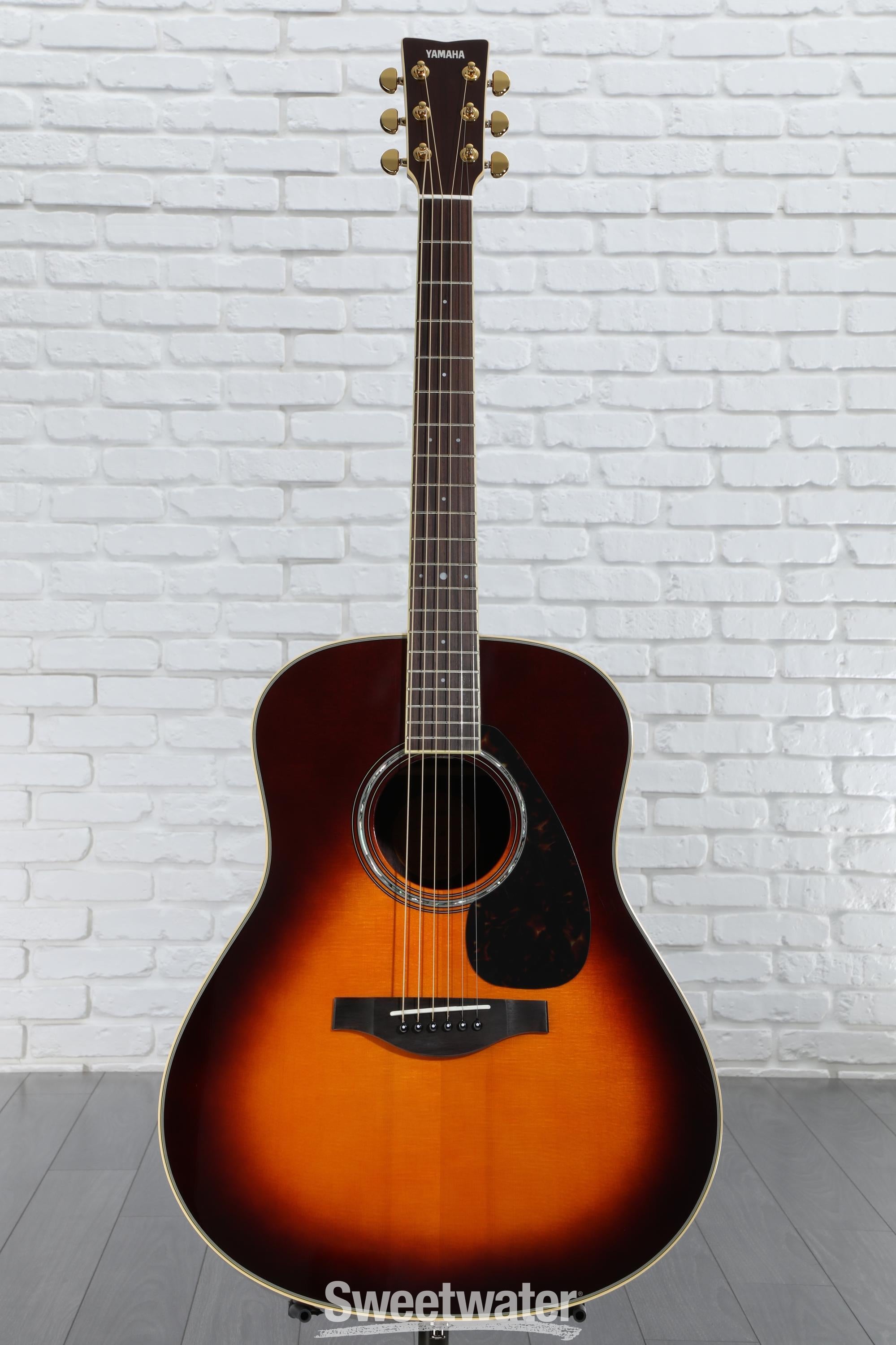 YAMAHA　LL6 ARE BS Yamaha LL6 ARE BS Acoustic Guitar - Brown Sunburst