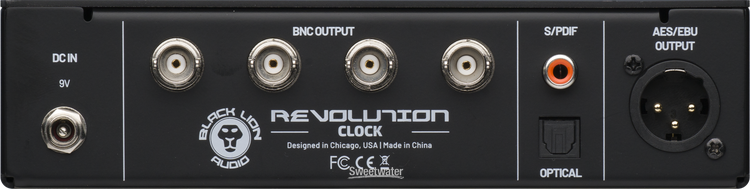 Black Lion Audio Revolution Clock | Sweetwater