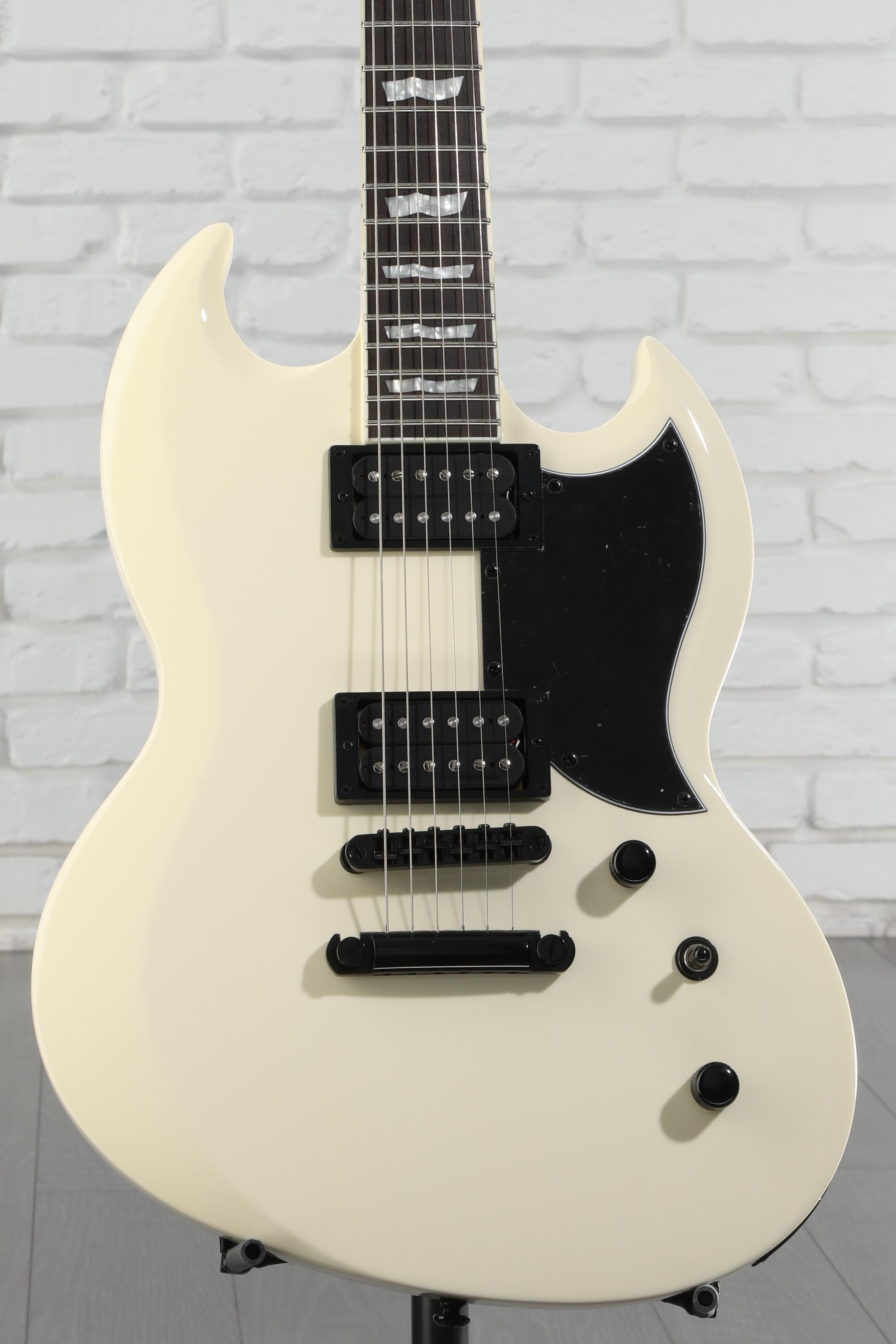 ESP viper ヴァイパー レフティー 左利き エレキギター ホワイト 白 ESP viper ヴァイパー レフティー 左利き エレキギター ホワイト