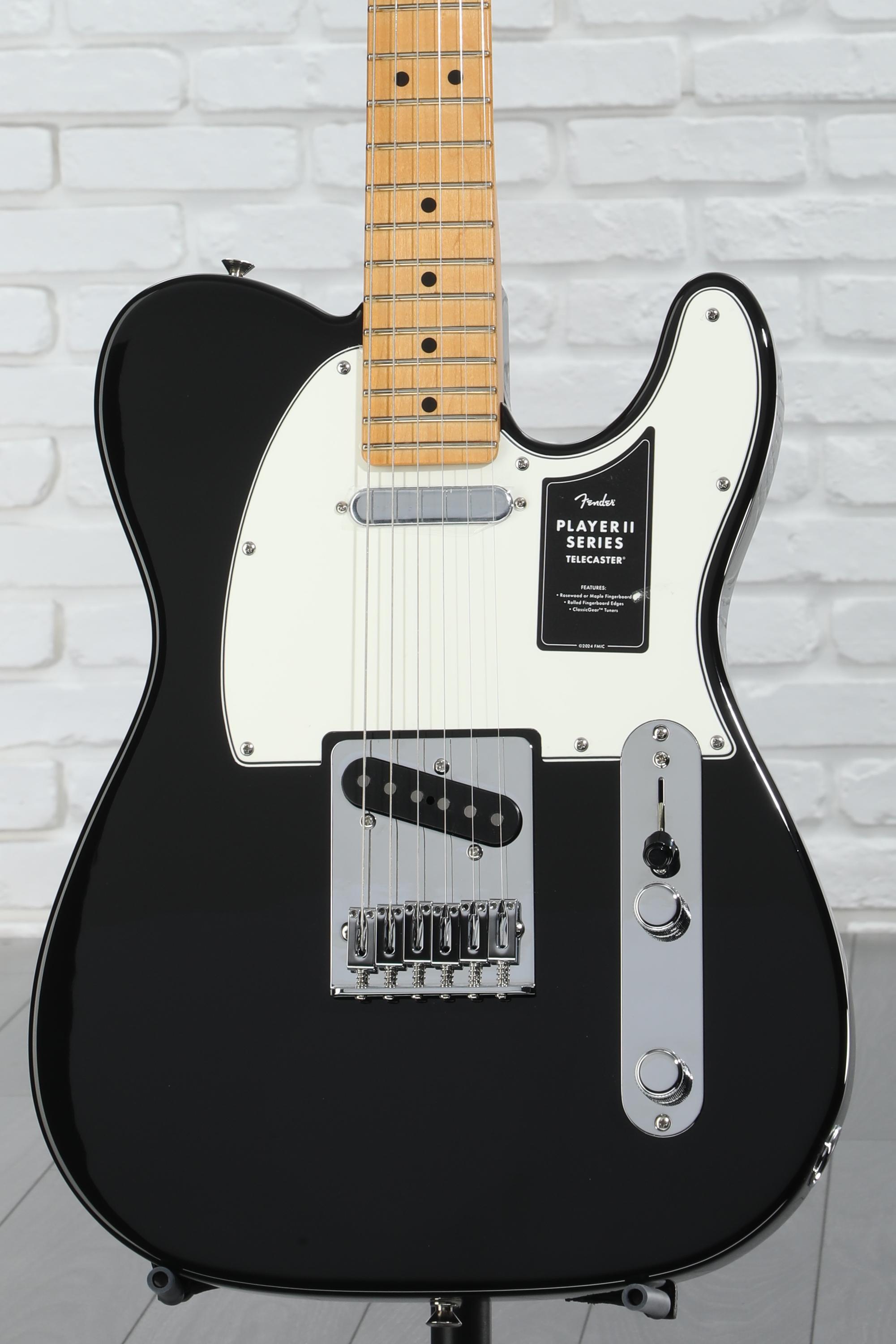 Fender Player II Telecaster Electric Guitar - Black with